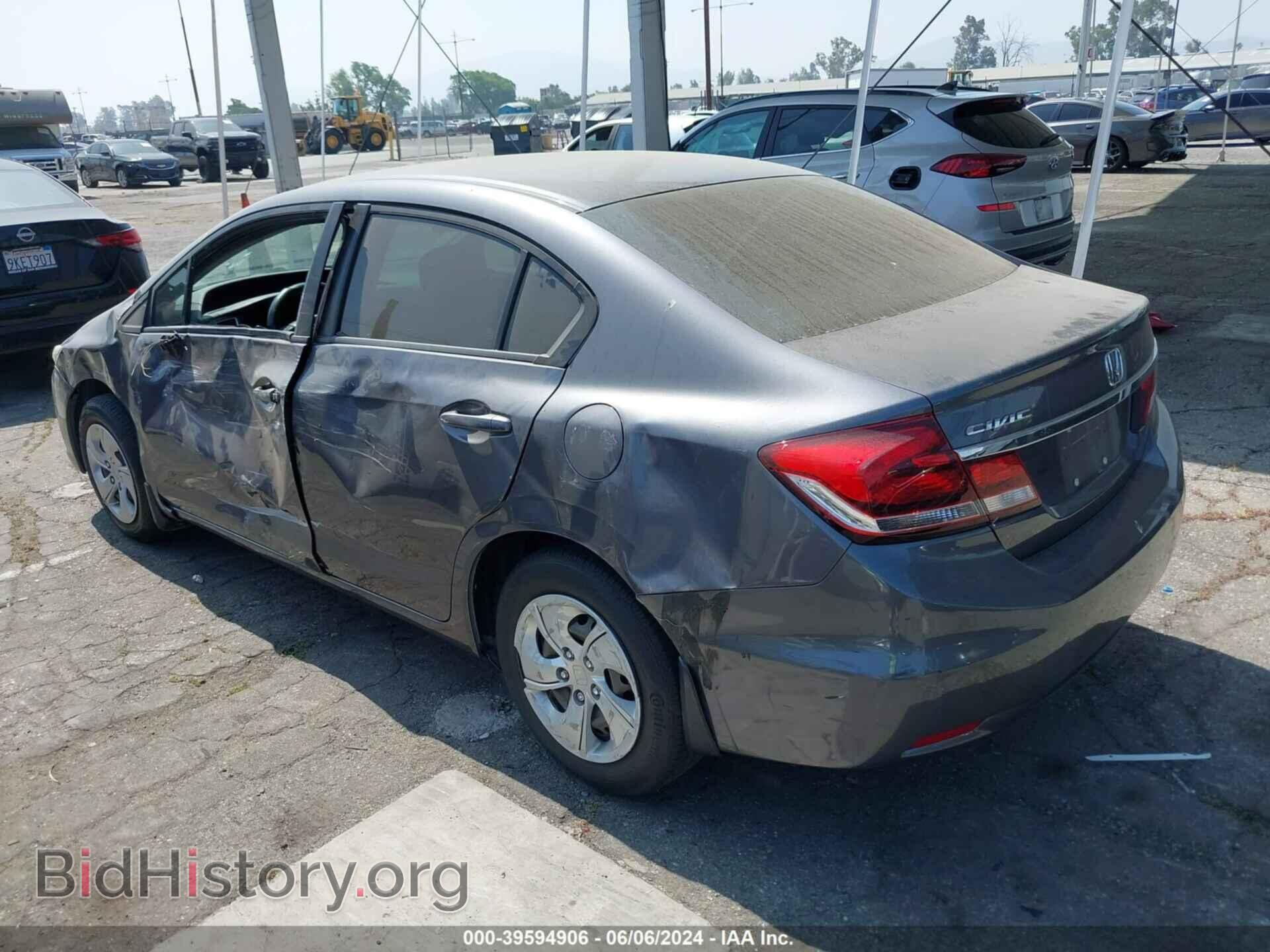 2014 HONDA CIVIC - VIN: 19XFB2E55EE001910 - Photo 3