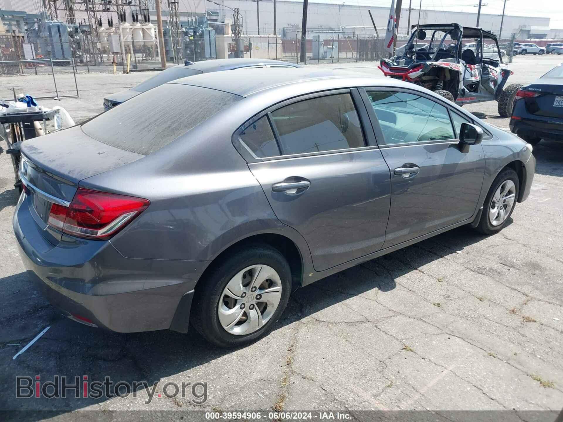2014 HONDA CIVIC - VIN: 19XFB2E55EE001910 - Photo 4