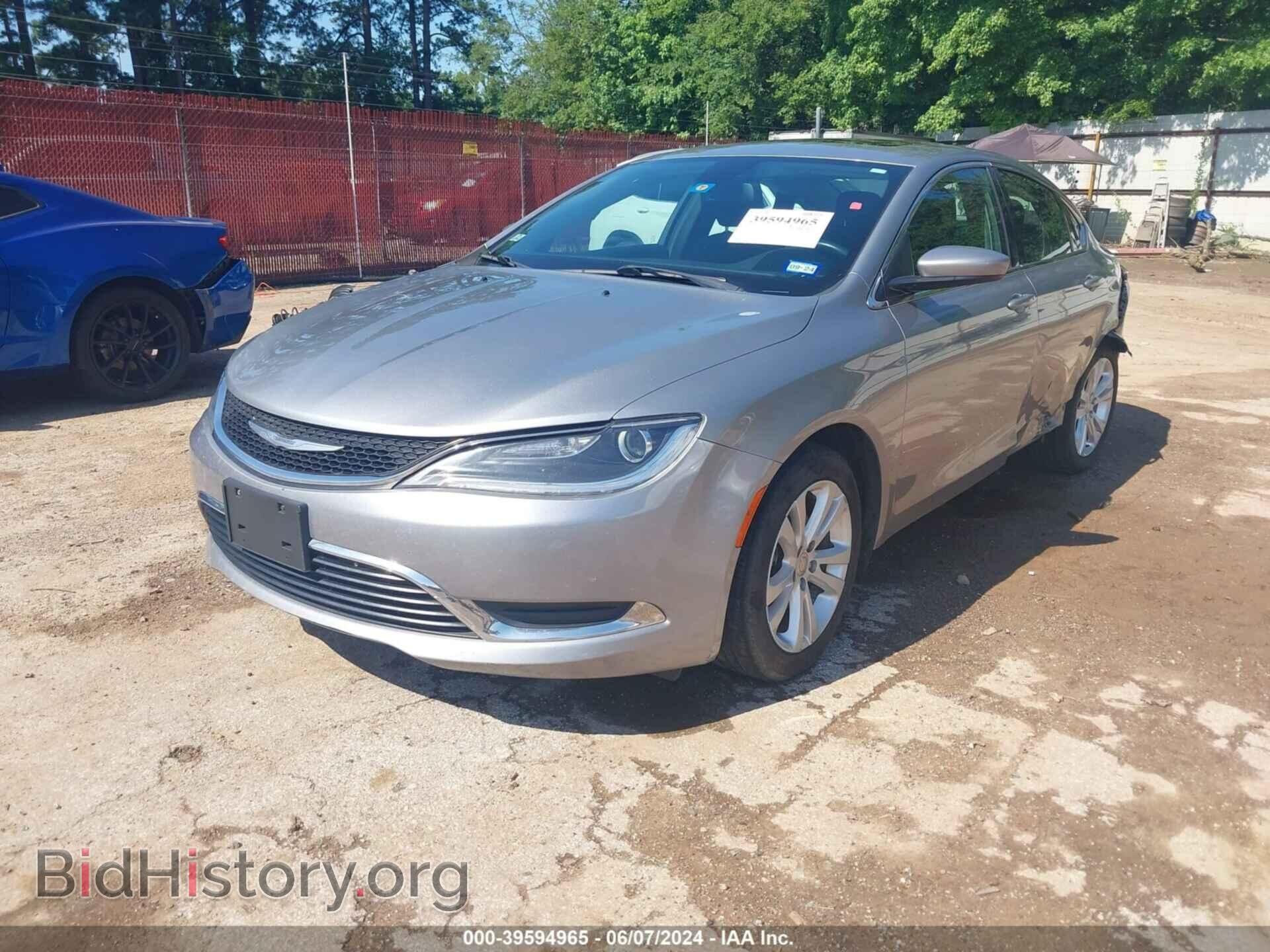 2016 CHRYSLER 200 - VIN: 1C3CCCAB6GN174419 - Фото 2