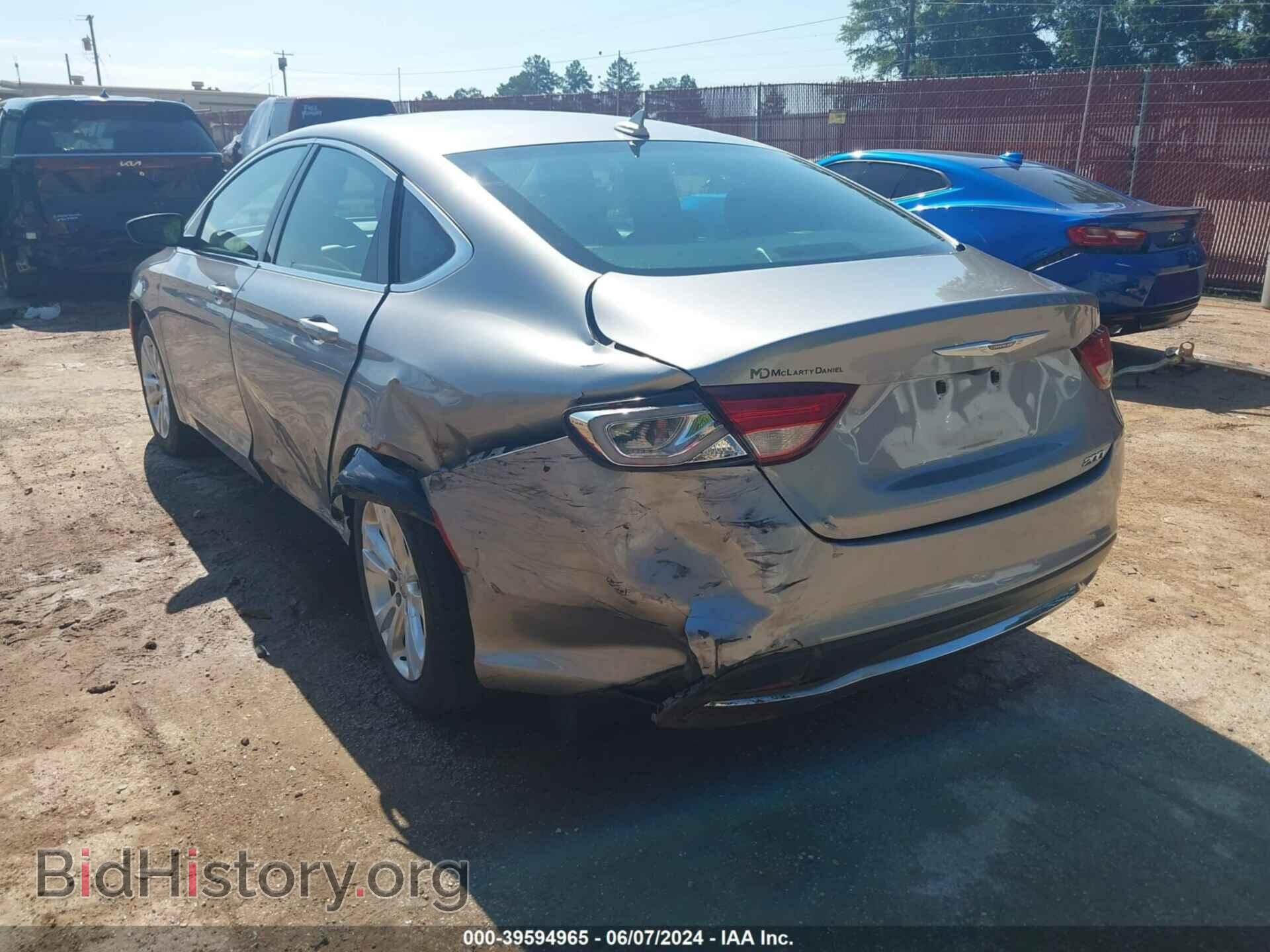 2016 CHRYSLER 200 - VIN: 1C3CCCAB6GN174419 - Фото 3