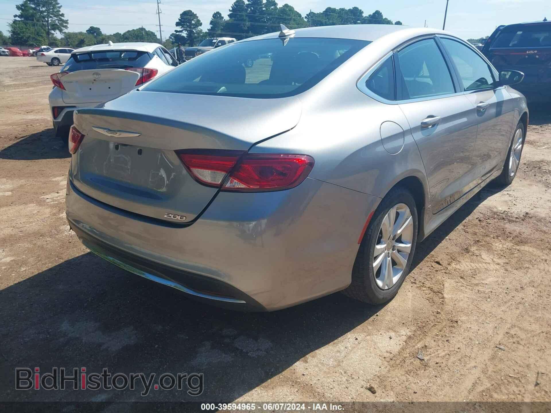2016 CHRYSLER 200 - VIN: 1C3CCCAB6GN174419 - Фото 4