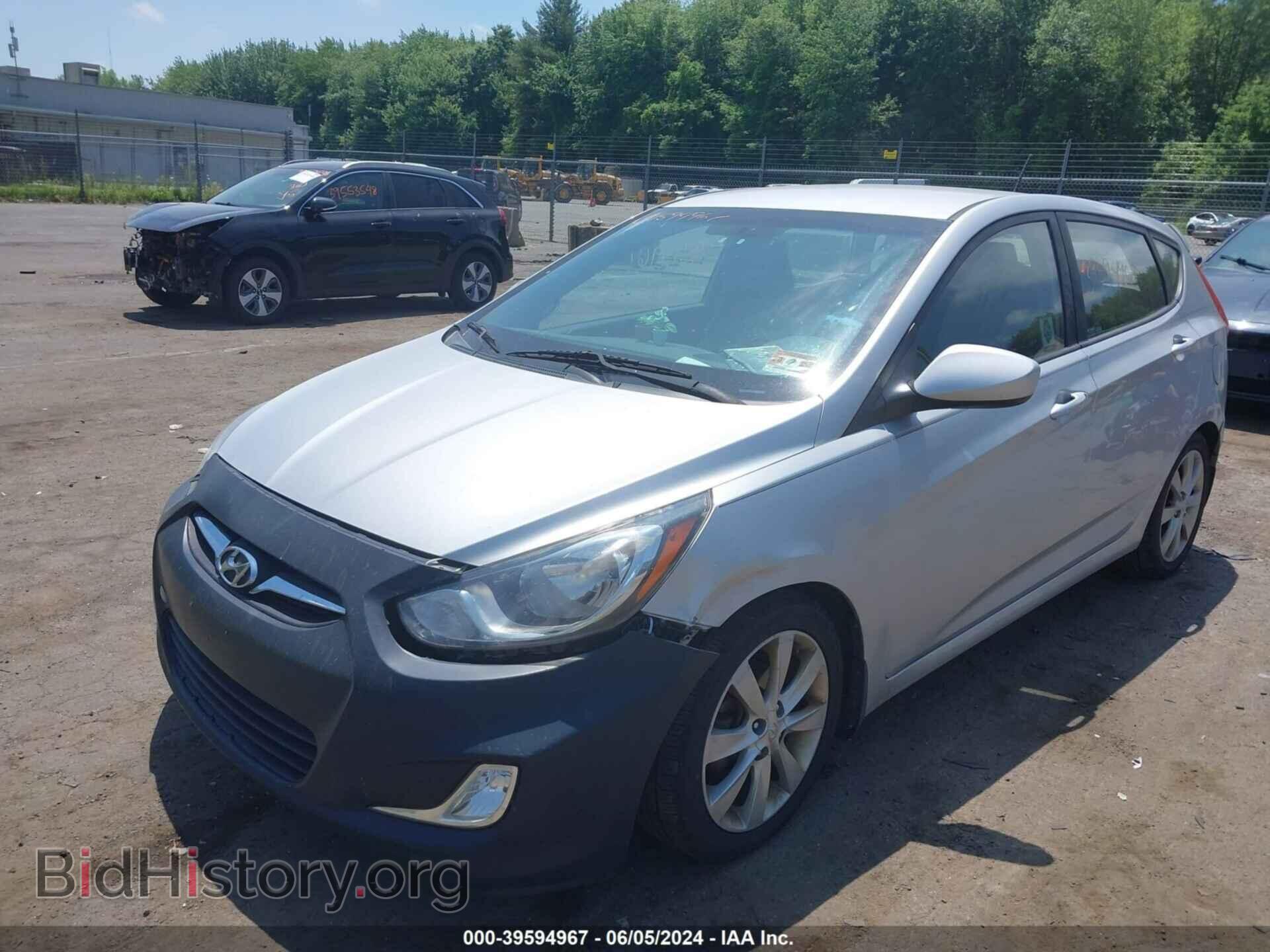 2012 HYUNDAI ACCENT - VIN: KMHCU5AE2CU042977 - Фото 2