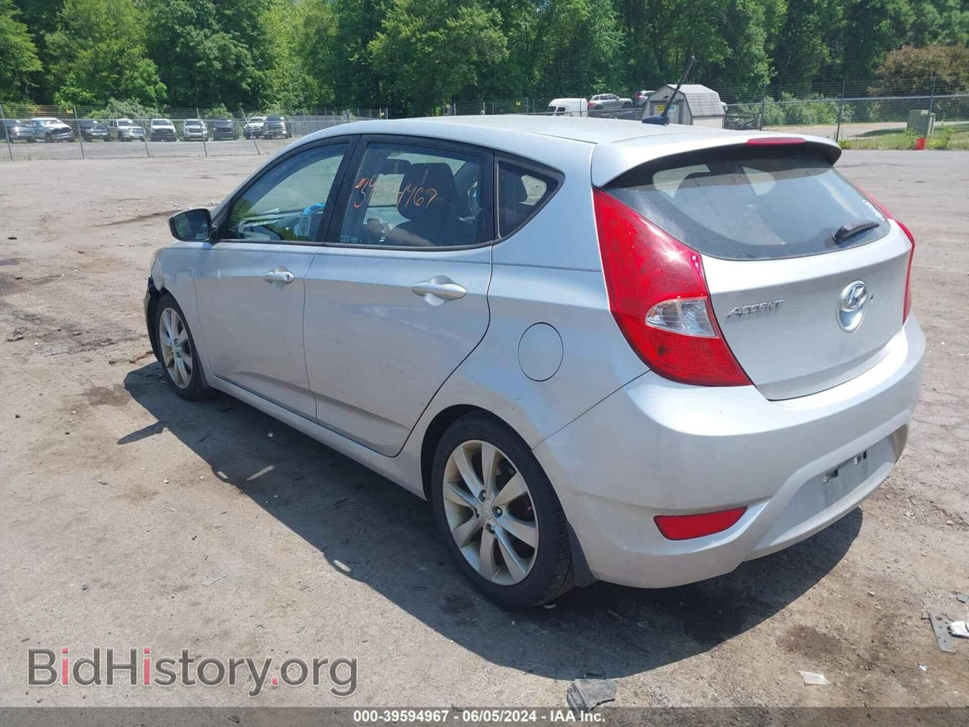2012 HYUNDAI ACCENT - VIN: KMHCU5AE2CU042977 - Фото 3