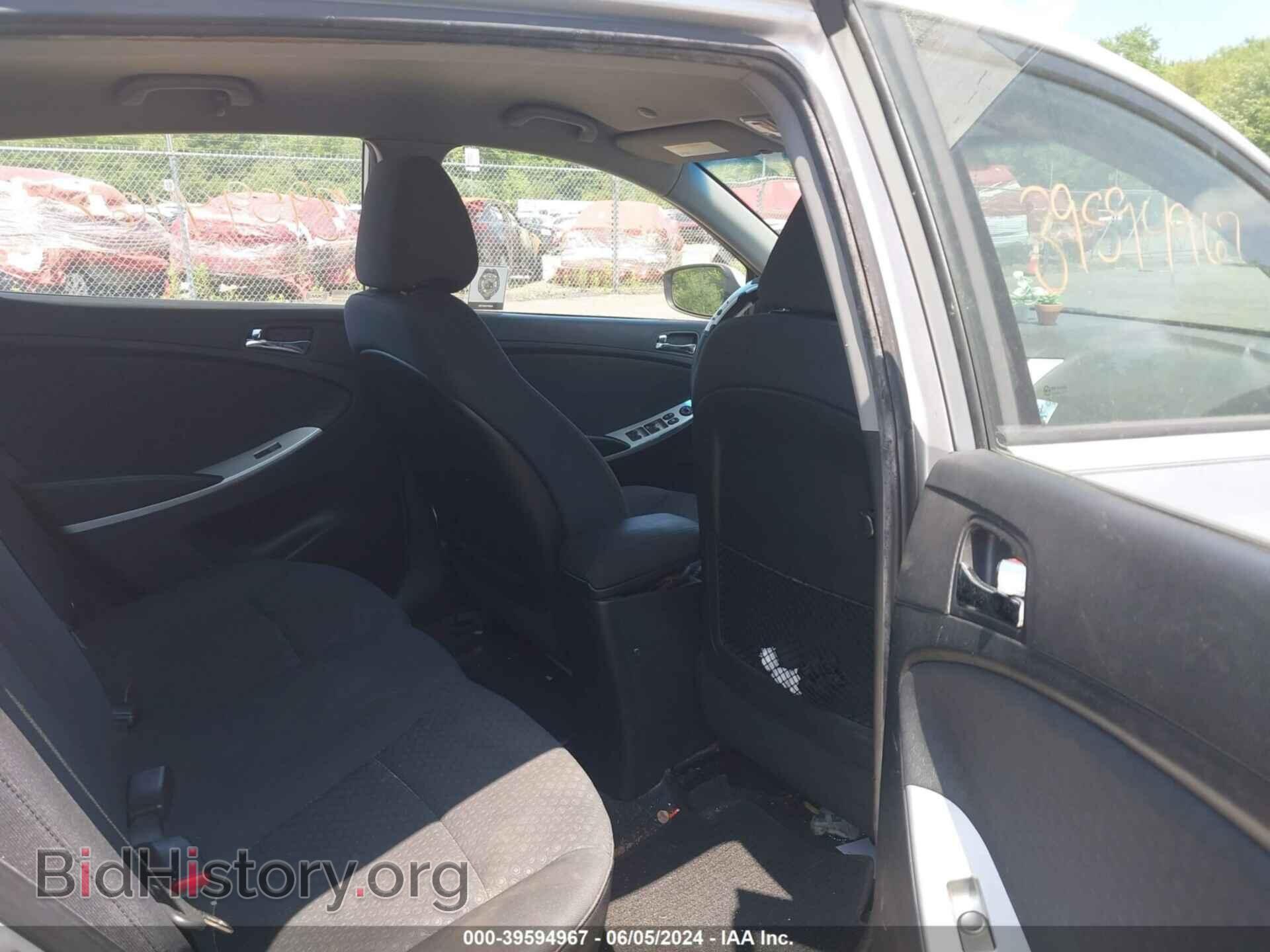 2012 HYUNDAI ACCENT - VIN: KMHCU5AE2CU042977 - Фото 8