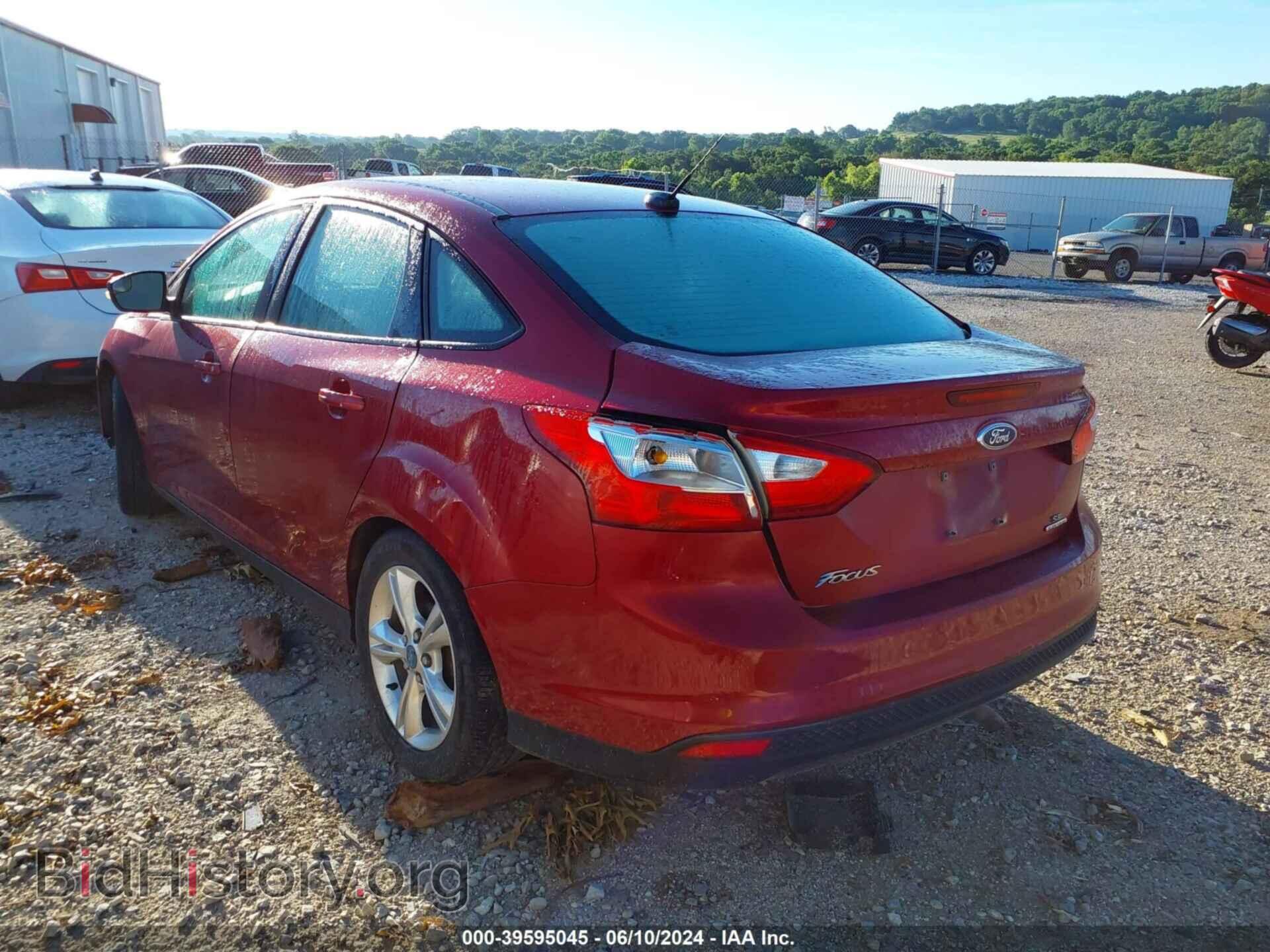 2014 FORD FOCUS - VIN: 1FADP3F25EL138233 - Фото 3
