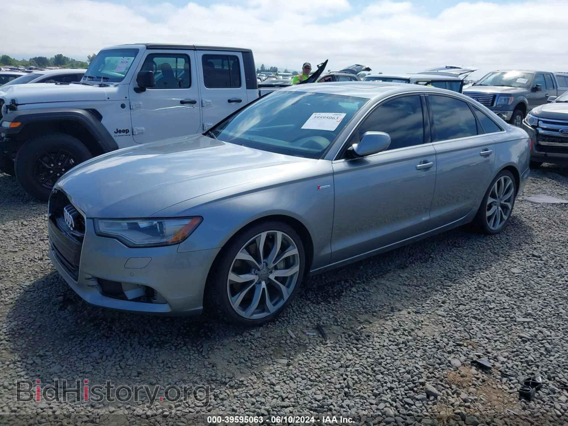 2014 AUDI A6 - VIN: WAUFGAFC8EN091765 - Фото 2