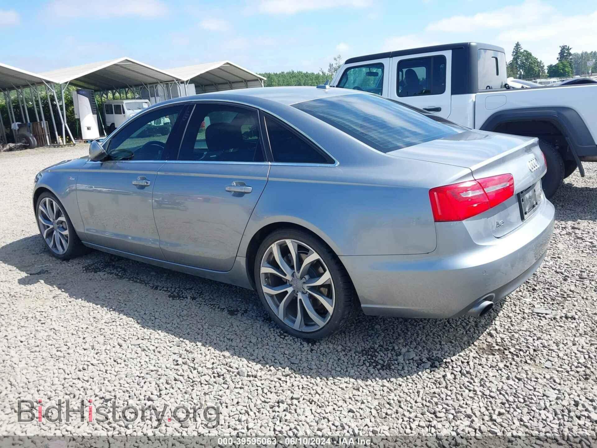 2014 AUDI A6 - VIN: WAUFGAFC8EN091765 - Фото 3