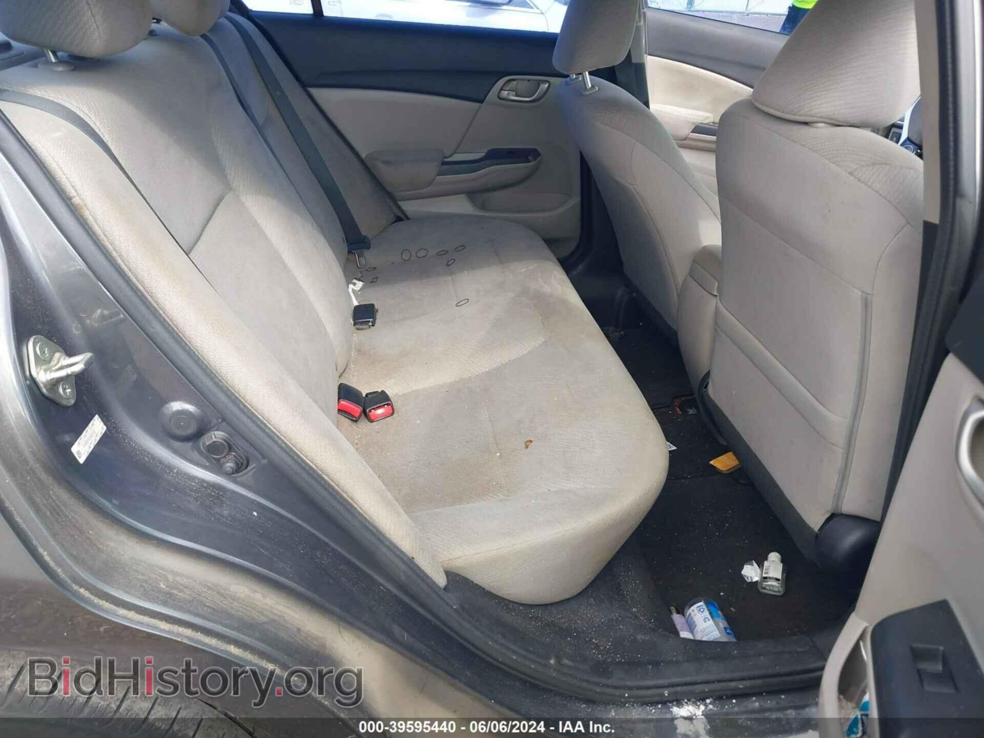 2013 HONDA CIVIC - VIN: 2HGFB2F51DH597052 - Фото 8