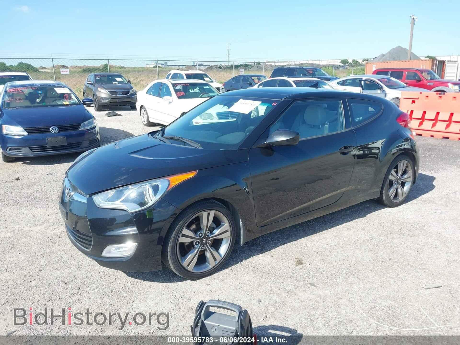 2012 HYUNDAI VELOSTER - VIN: KMHTC6AD2CU072092 - Фото 2