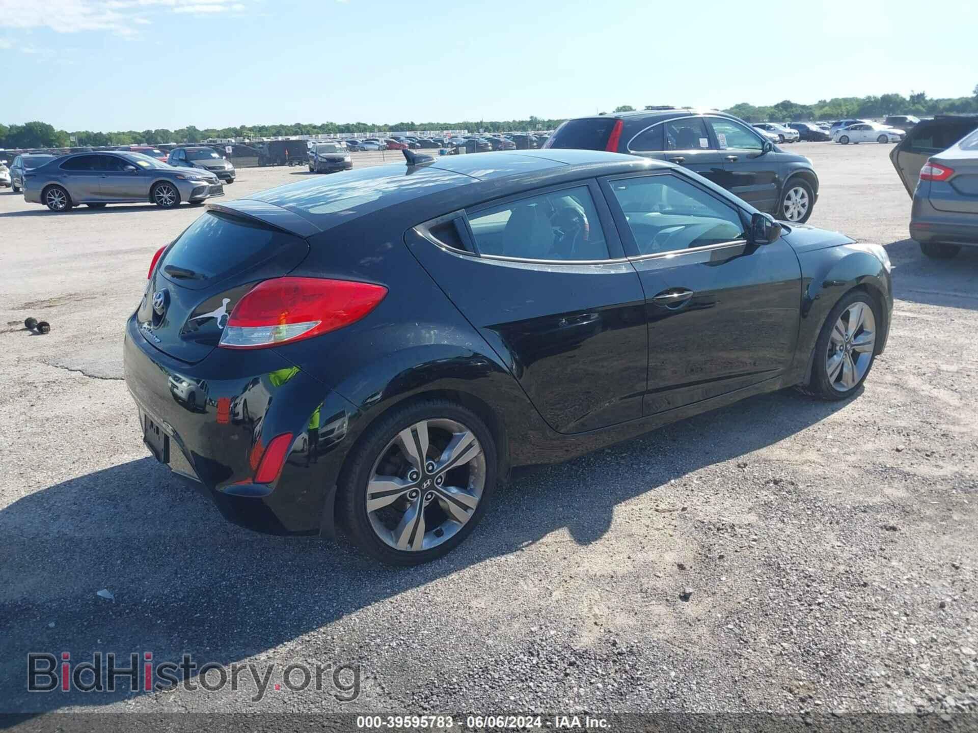 2012 HYUNDAI VELOSTER - VIN: KMHTC6AD2CU072092 - Фото 4