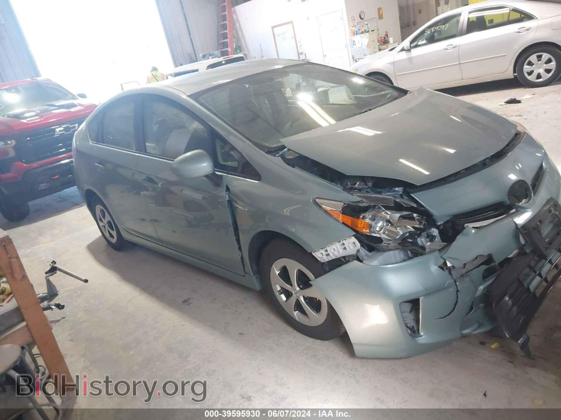 Photo JTDKN3DU4E1836775 - TOYOTA PRIUS 2014