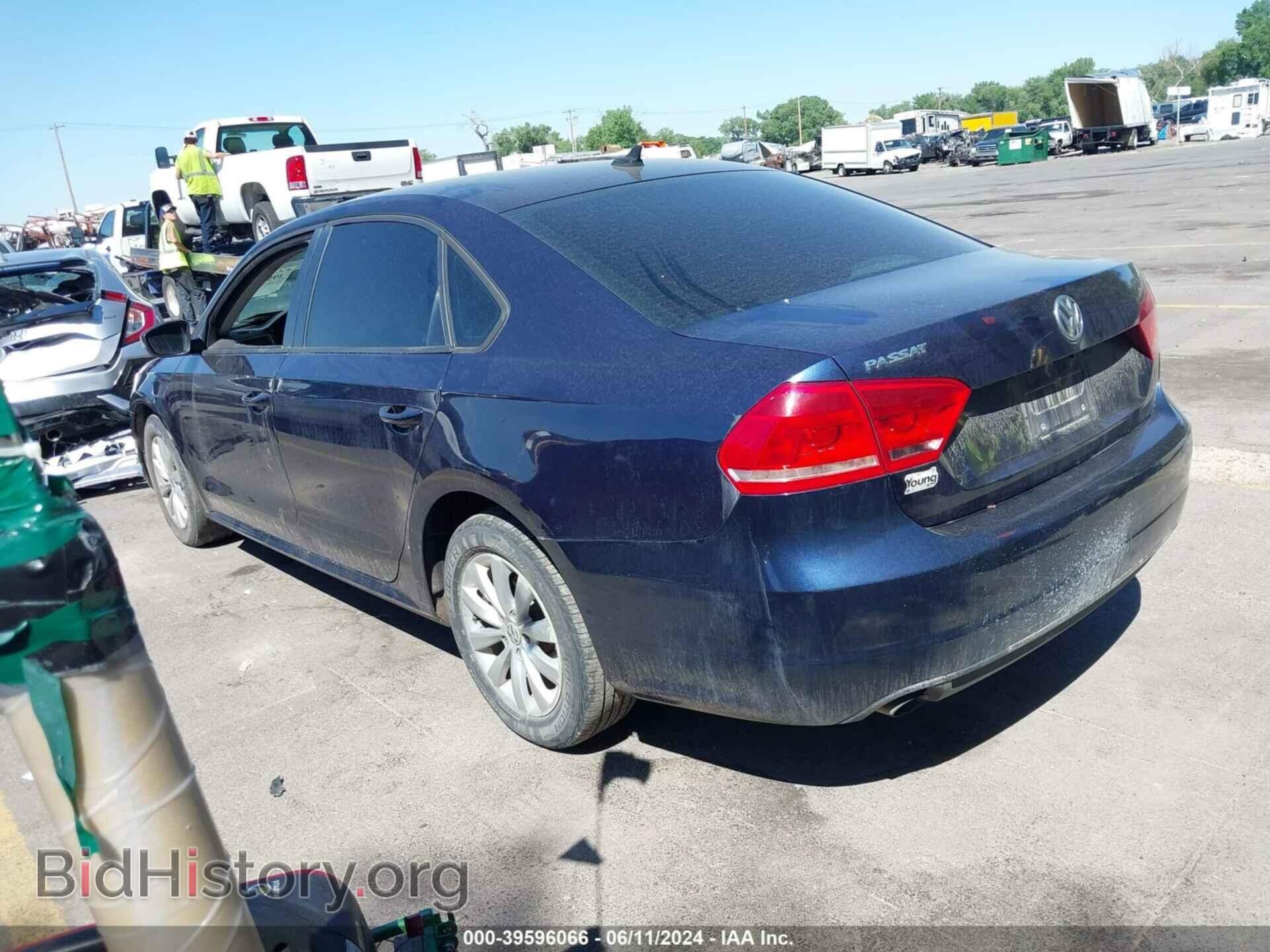 2014 VOLKSWAGEN PASSAT - VIN: 1VWAP7A34EC009871 - Фото 3