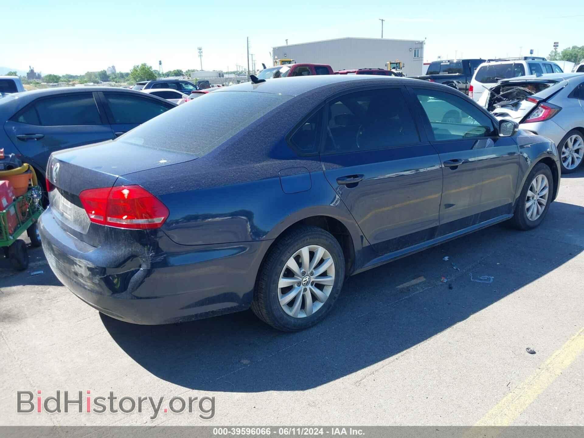 2014 VOLKSWAGEN PASSAT - VIN: 1VWAP7A34EC009871 - Фото 4
