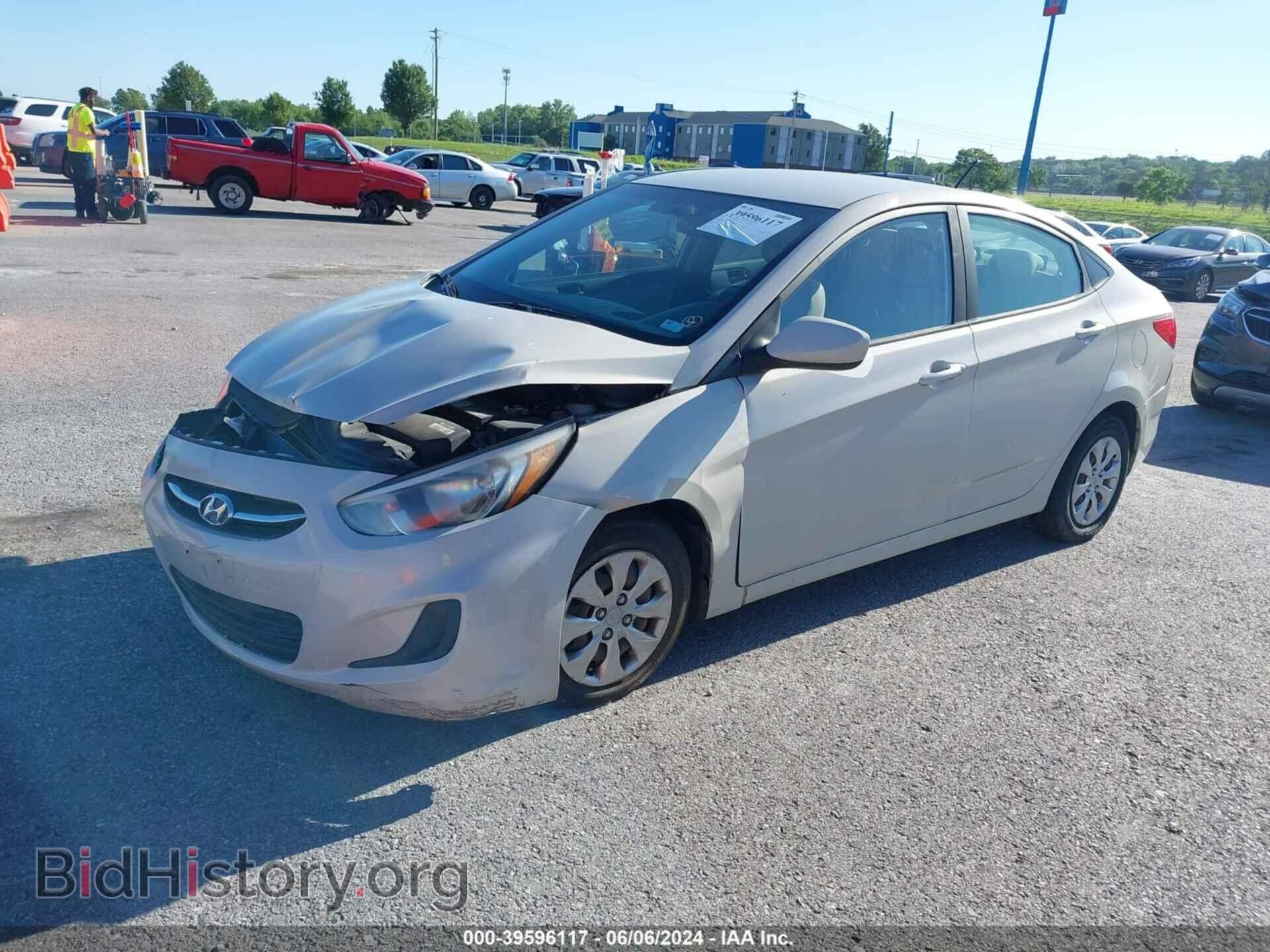 2016 HYUNDAI ACCENT - VIN: KMHCT4AE4GU089754 - Фото 2