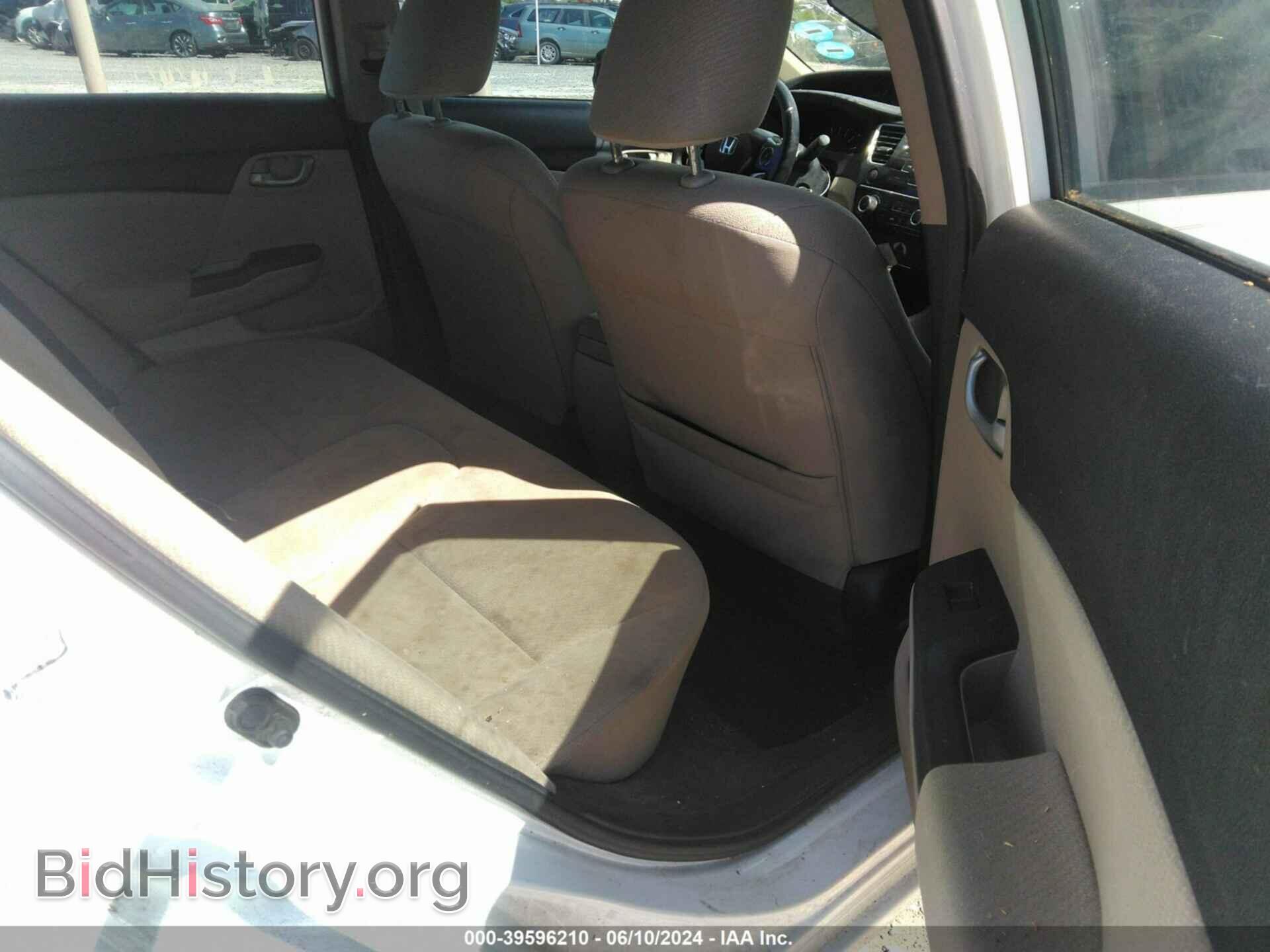 2013 HONDA CIVIC - VIN: 2HGFB2F64DH547982 - Фото 8