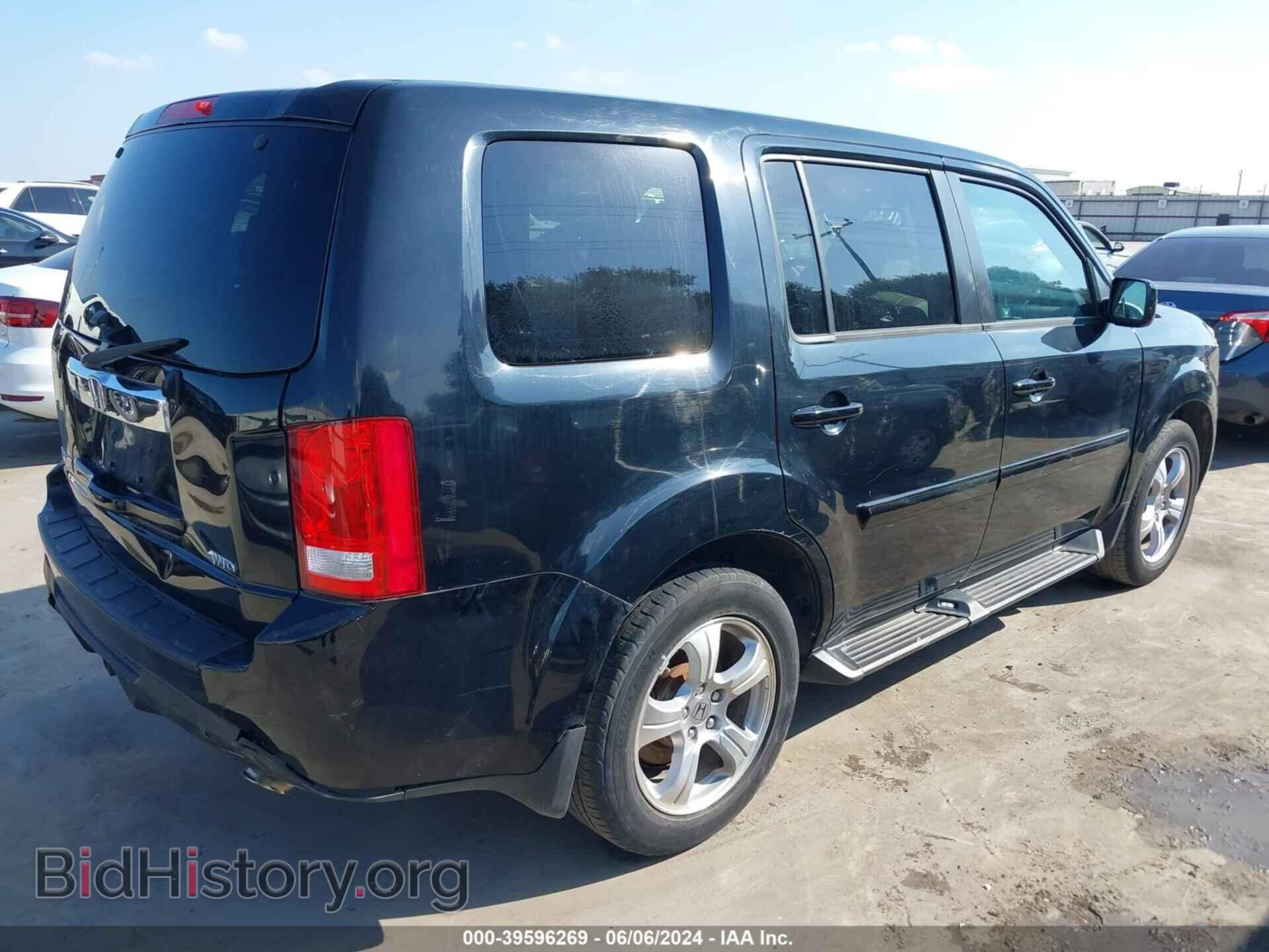 2012 HONDA PILOT - VIN: 5FNYF4H64CB006505 - Photo 4