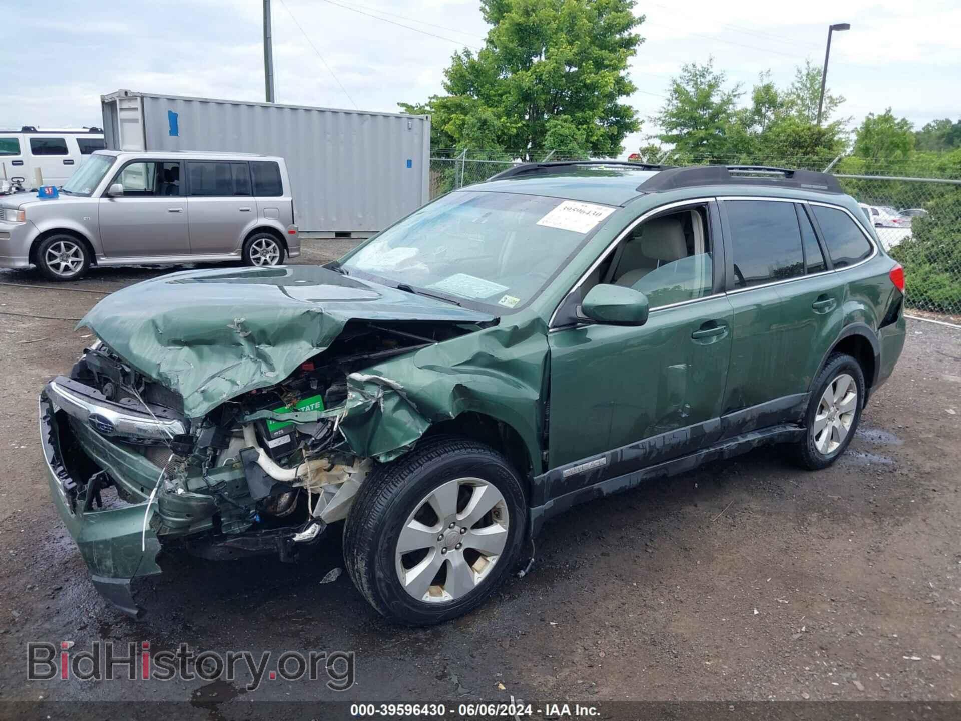 2011 SUBARU OUTBACK - VIN: 4S4BRBBC2B3316210 - Фото 2