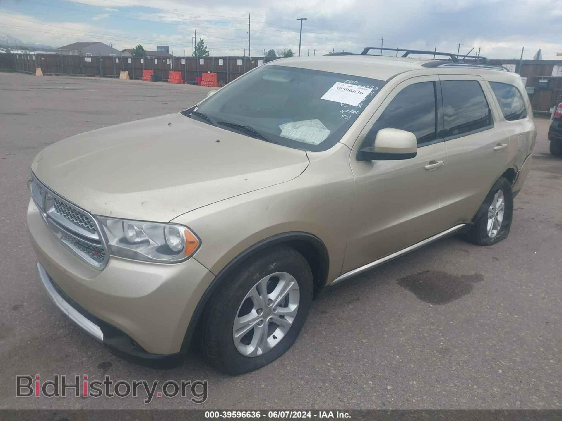 2012 DODGE DURANGO - VIN: 1C4RDJAG3CC172748 - Фото 2