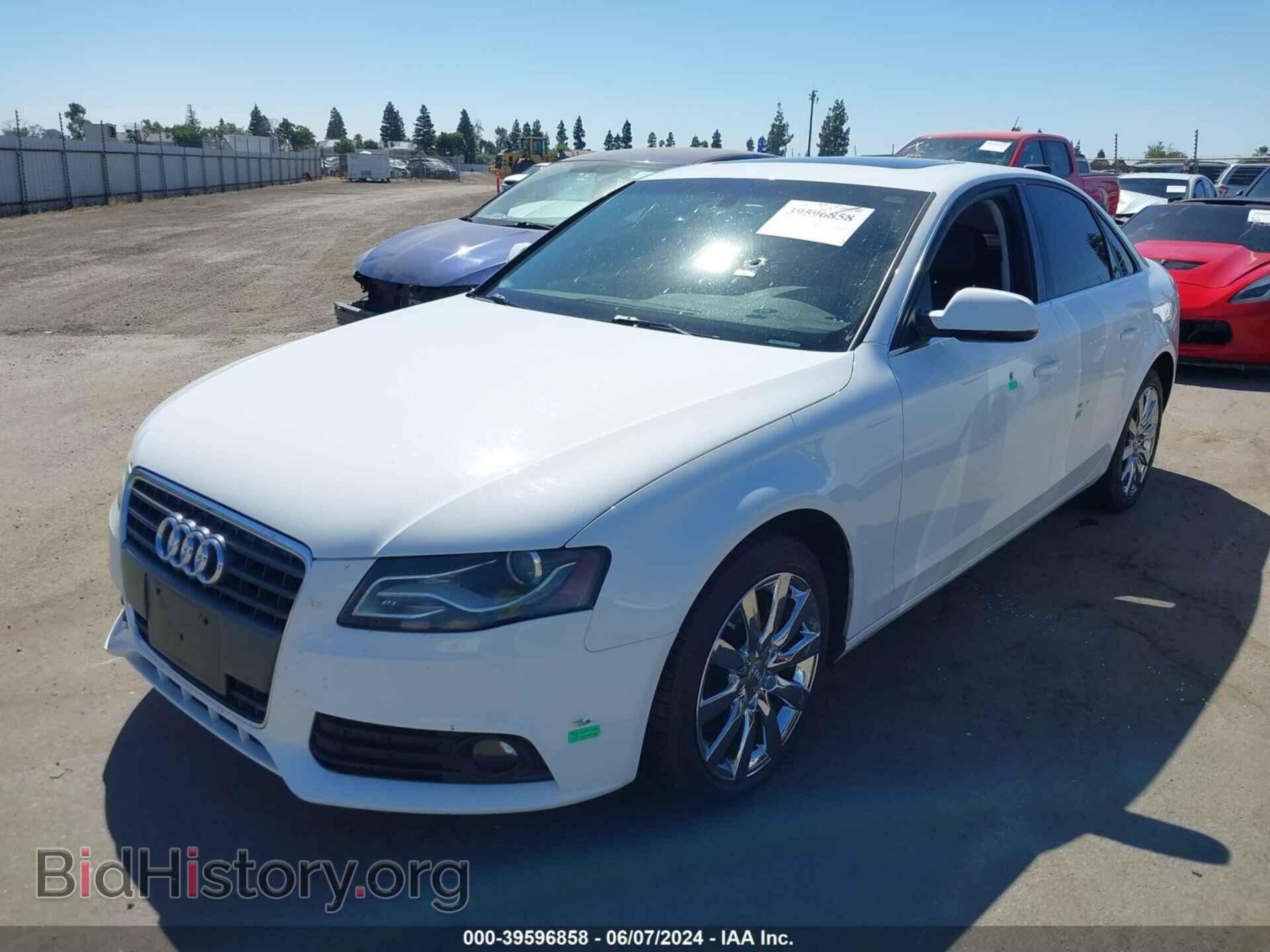 2011 AUDI A4 - VIN: WAUEFAFL8BN045282 - Фото 2