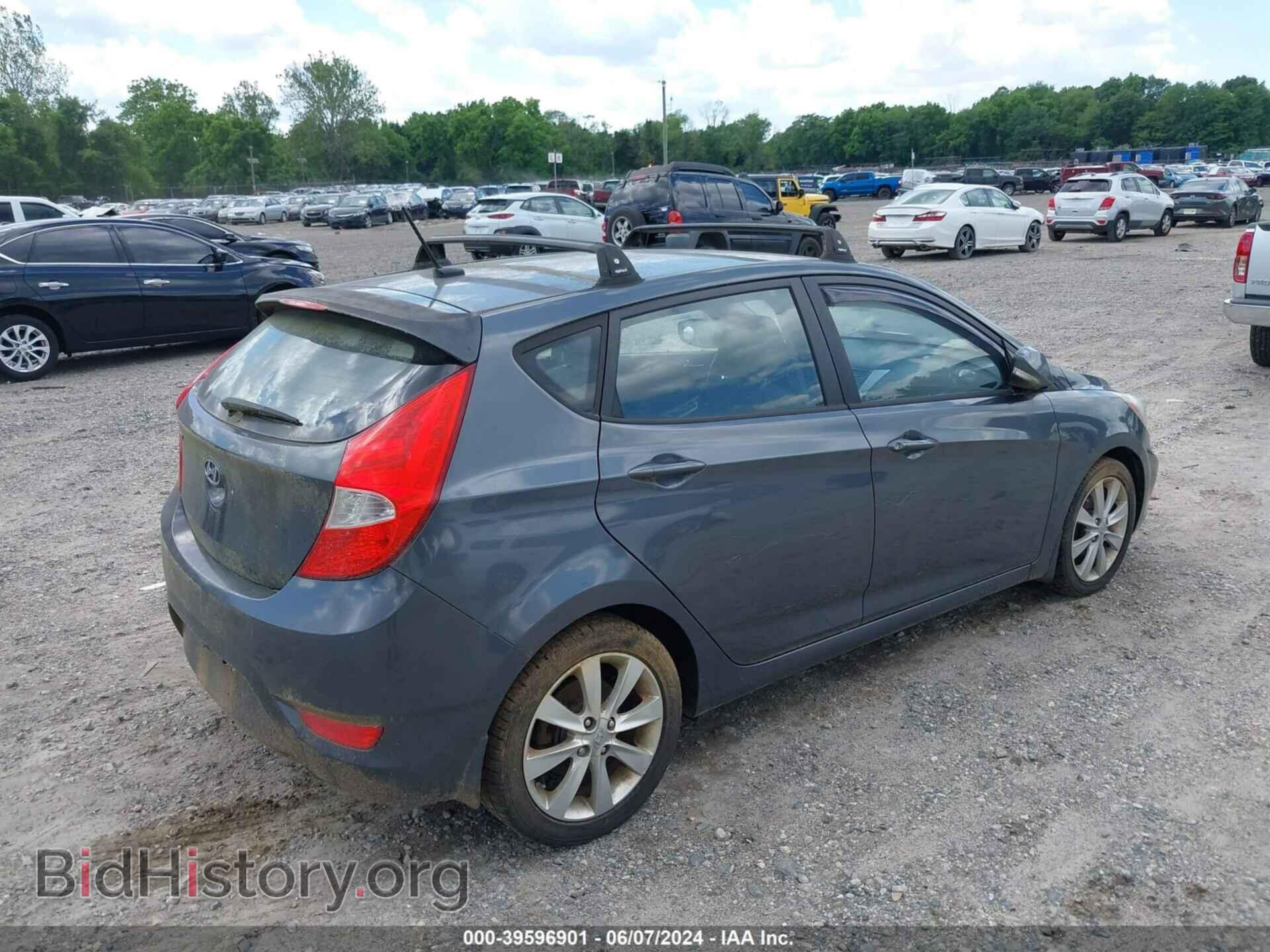 2013 HYUNDAI ACCENT - VIN: KMHCU5AE1DU073638 - Фото 4