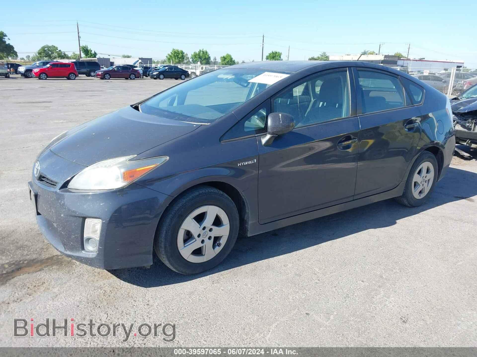 2011 TOYOTA PRIUS - VIN: JTDKN3DU0B0265352 - Фото 2