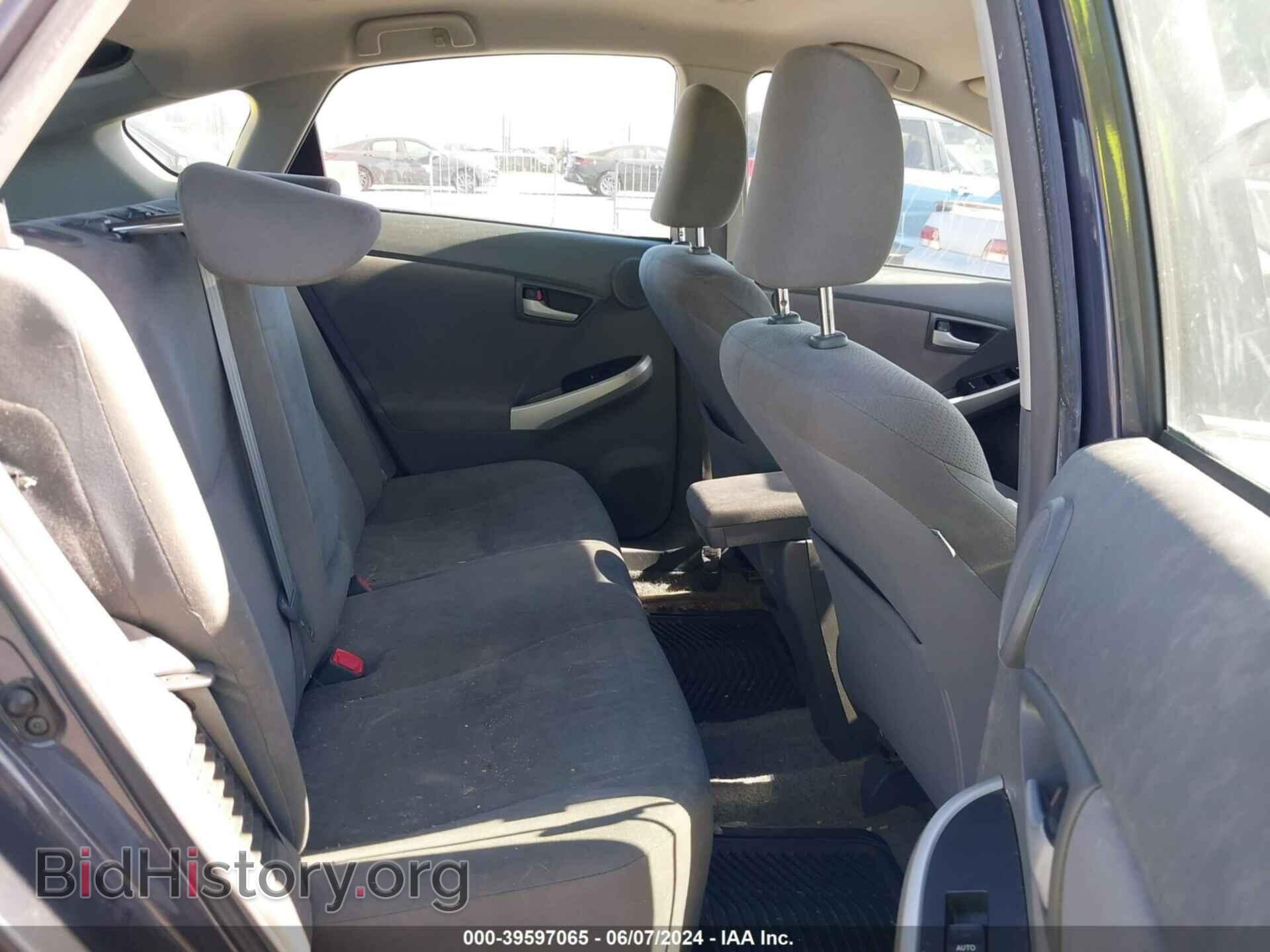 2011 TOYOTA PRIUS - VIN: JTDKN3DU0B0265352 - Фото 8