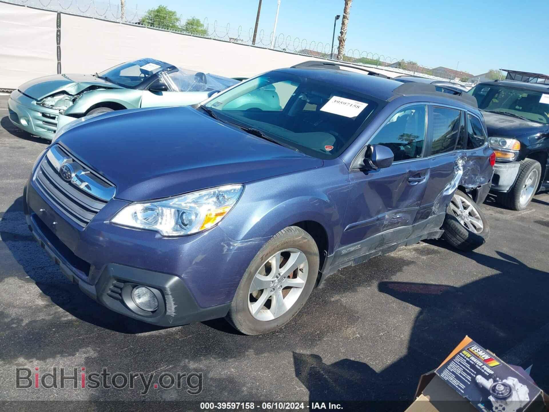 2014 SUBARU OUTBACK - VIN: 4S4BRBKC4E3307254 - Фото 2