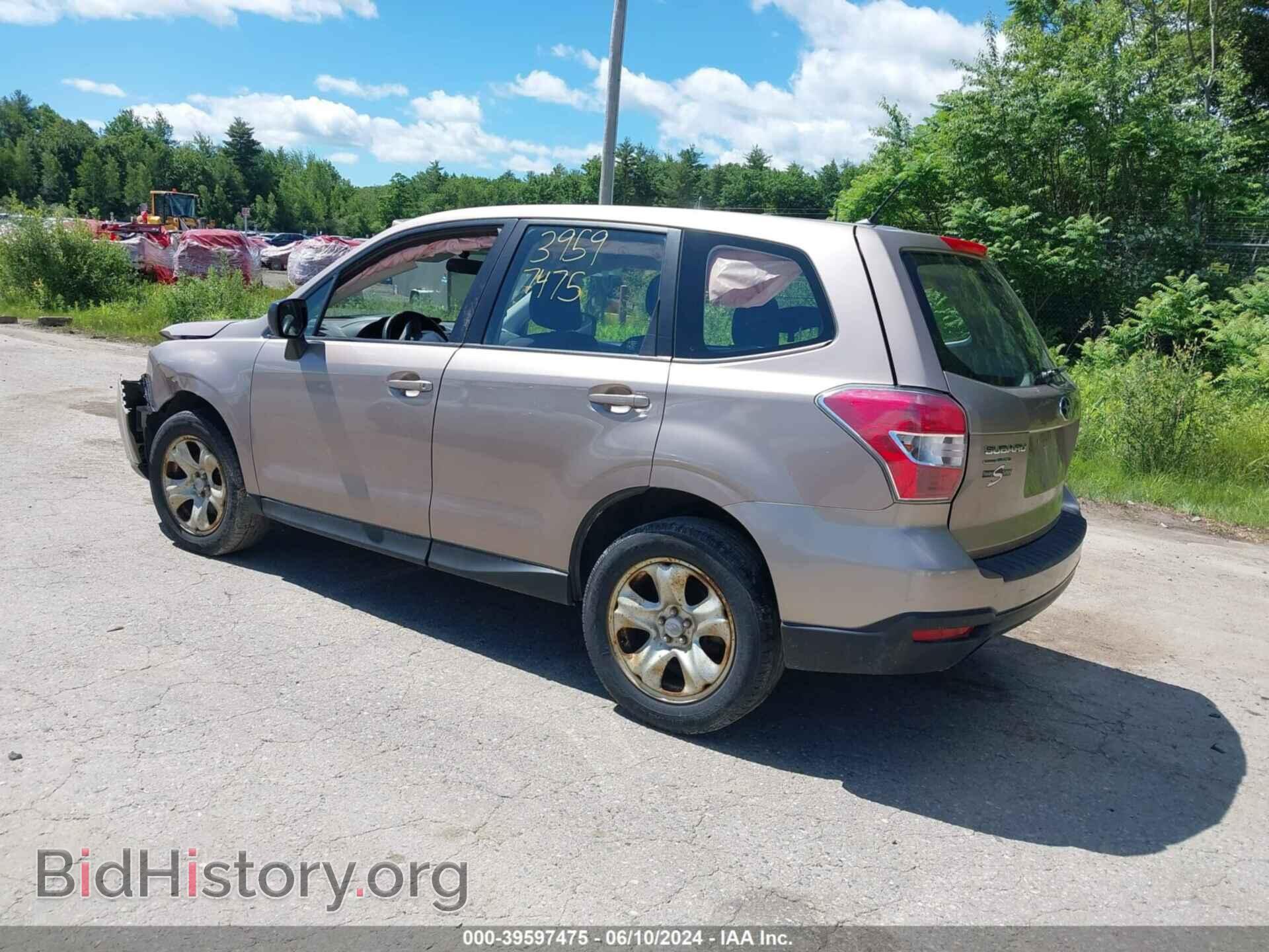 2014 SUBARU FORESTER - VIN: JF2SJAAC1EH452554 - Photo 3