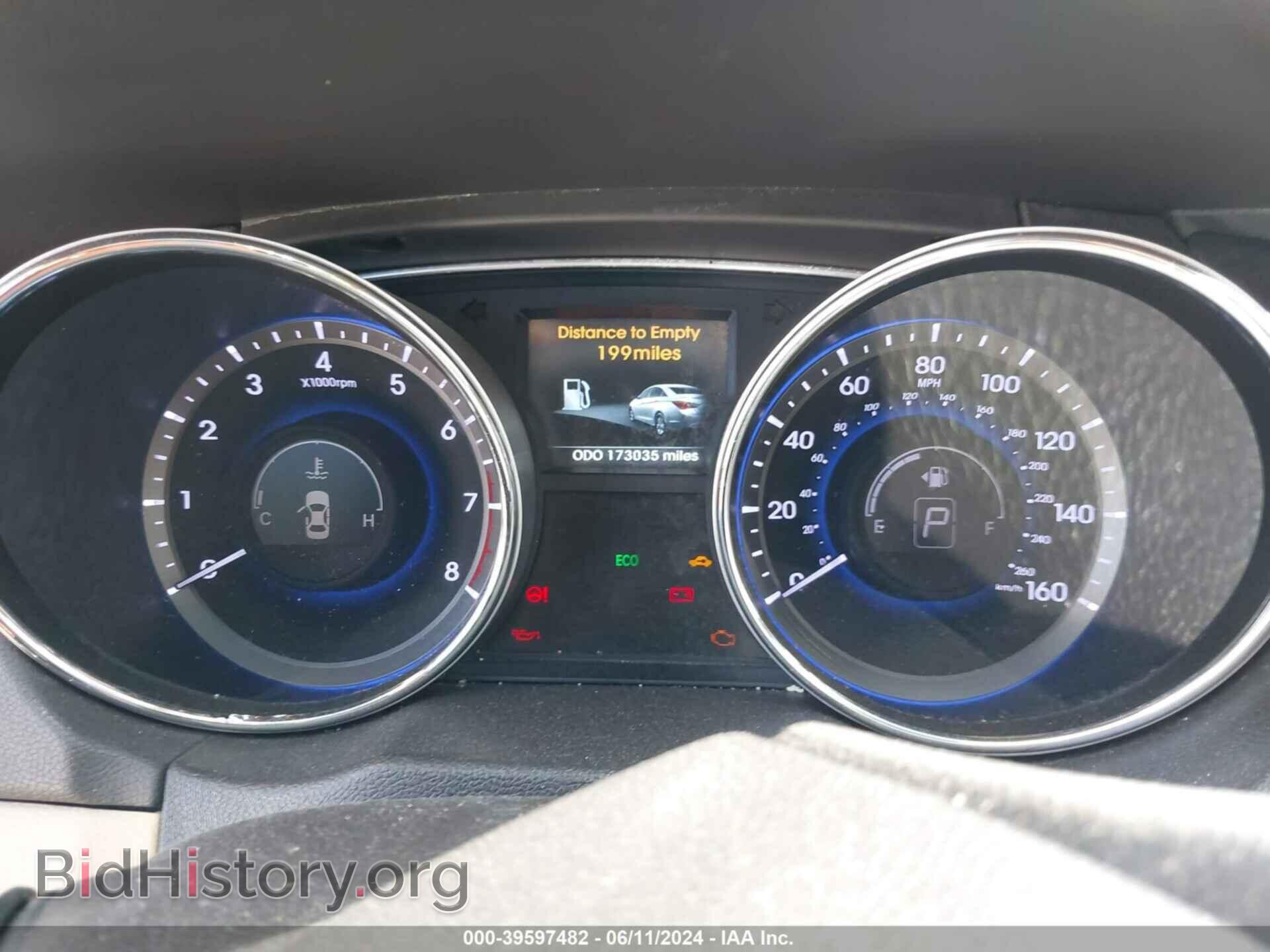 2014 HYUNDAI SONATA - VIN: 5NPEC4AC6EH878488 - Фото 7