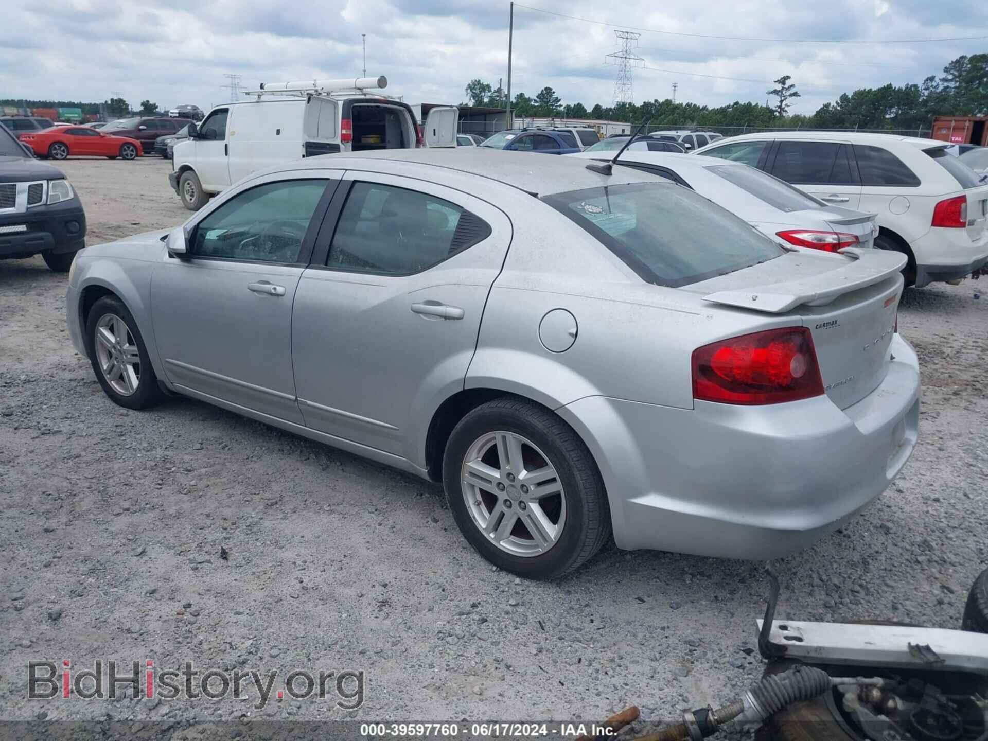 2012 DODGE AVENGER - VIN: 1C3CDZCBXCN196740 - Фото 3