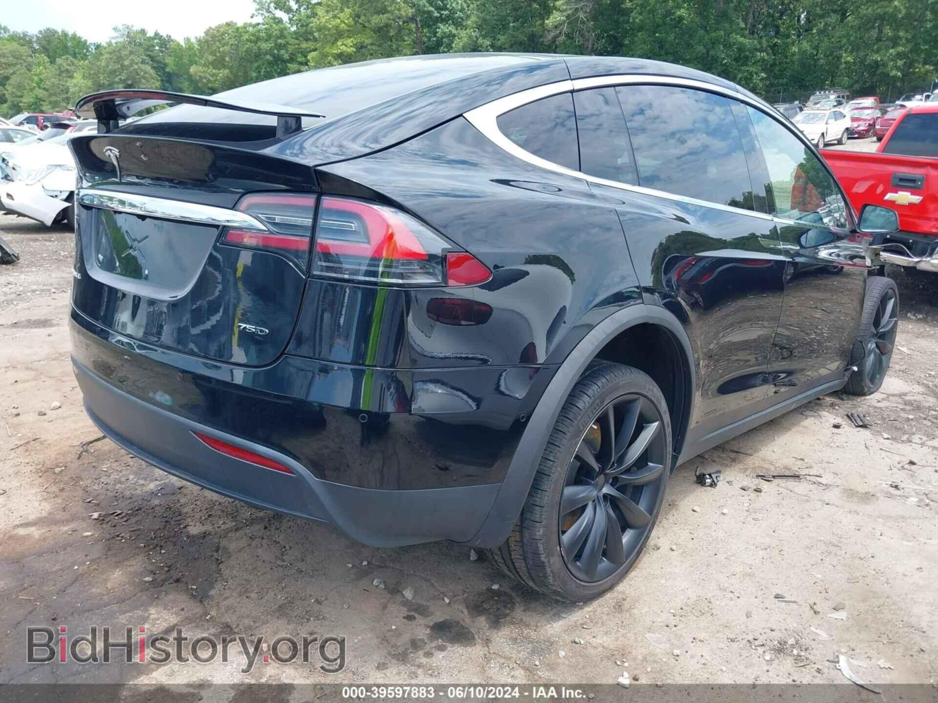 2017 TESLA MODEL X - VIN: 5YJXCAE20HF075364 - Photo 4