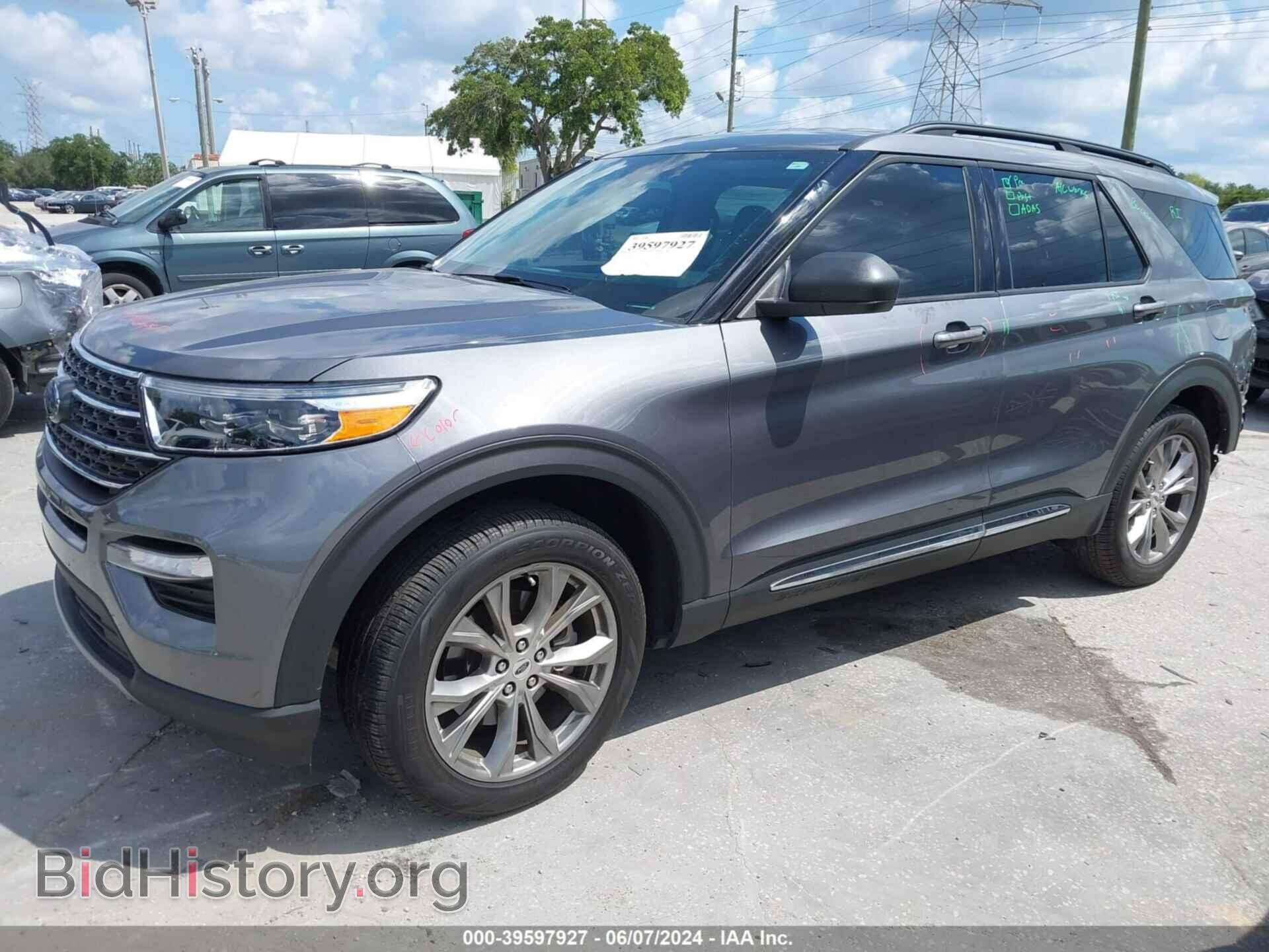 2022 FORD EXPLORER - VIN: 1FMSK7DH1NGA68572 - Фото 2