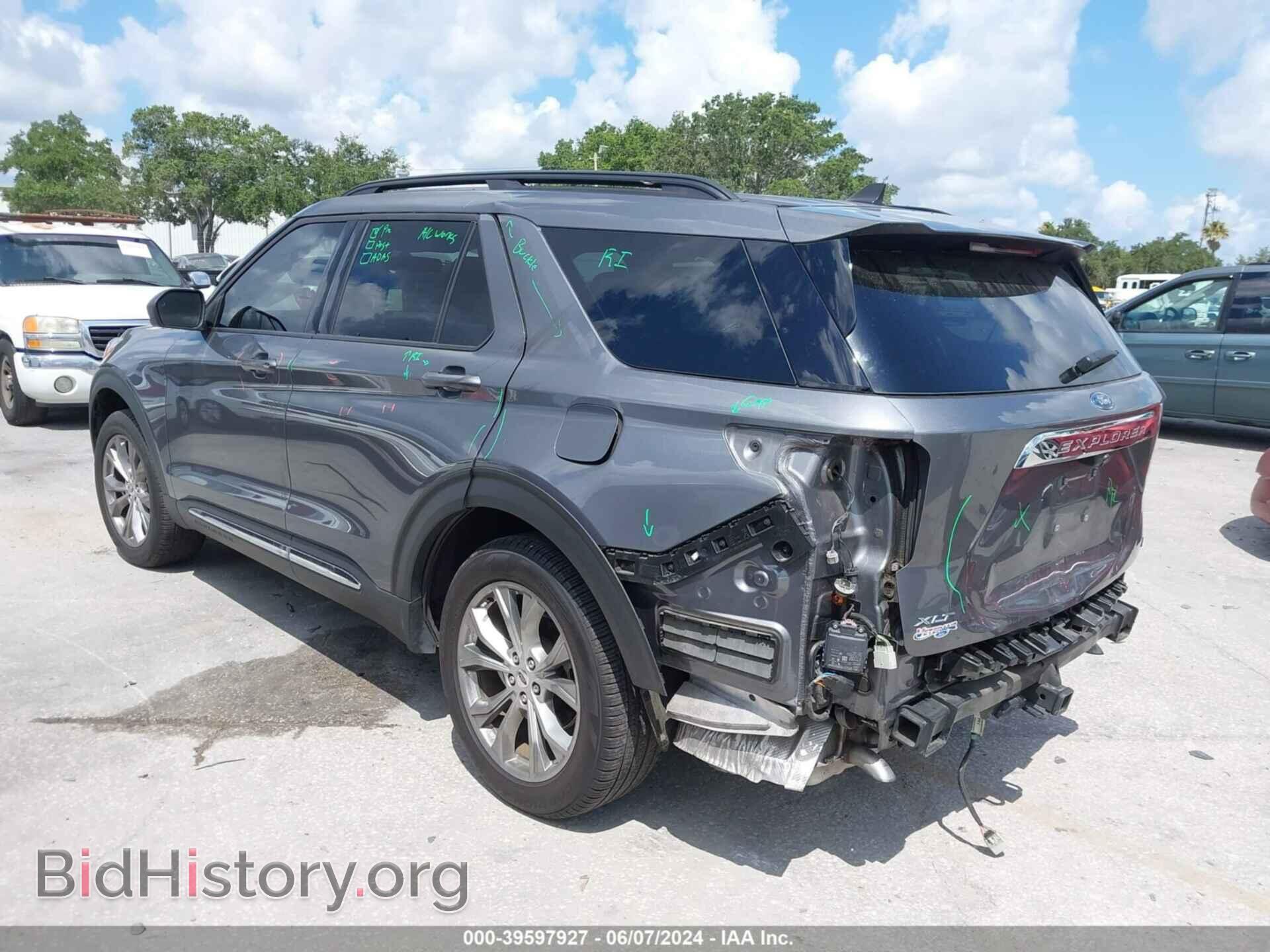 2022 FORD EXPLORER - VIN: 1FMSK7DH1NGA68572 - Фото 3