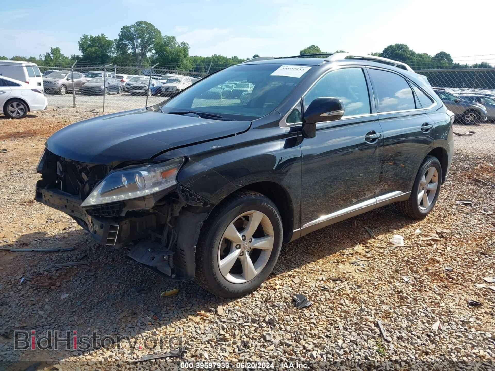 2013 LEXUS RX 350 - VIN: 2T2BK1BA1DC200696 - Фото 2