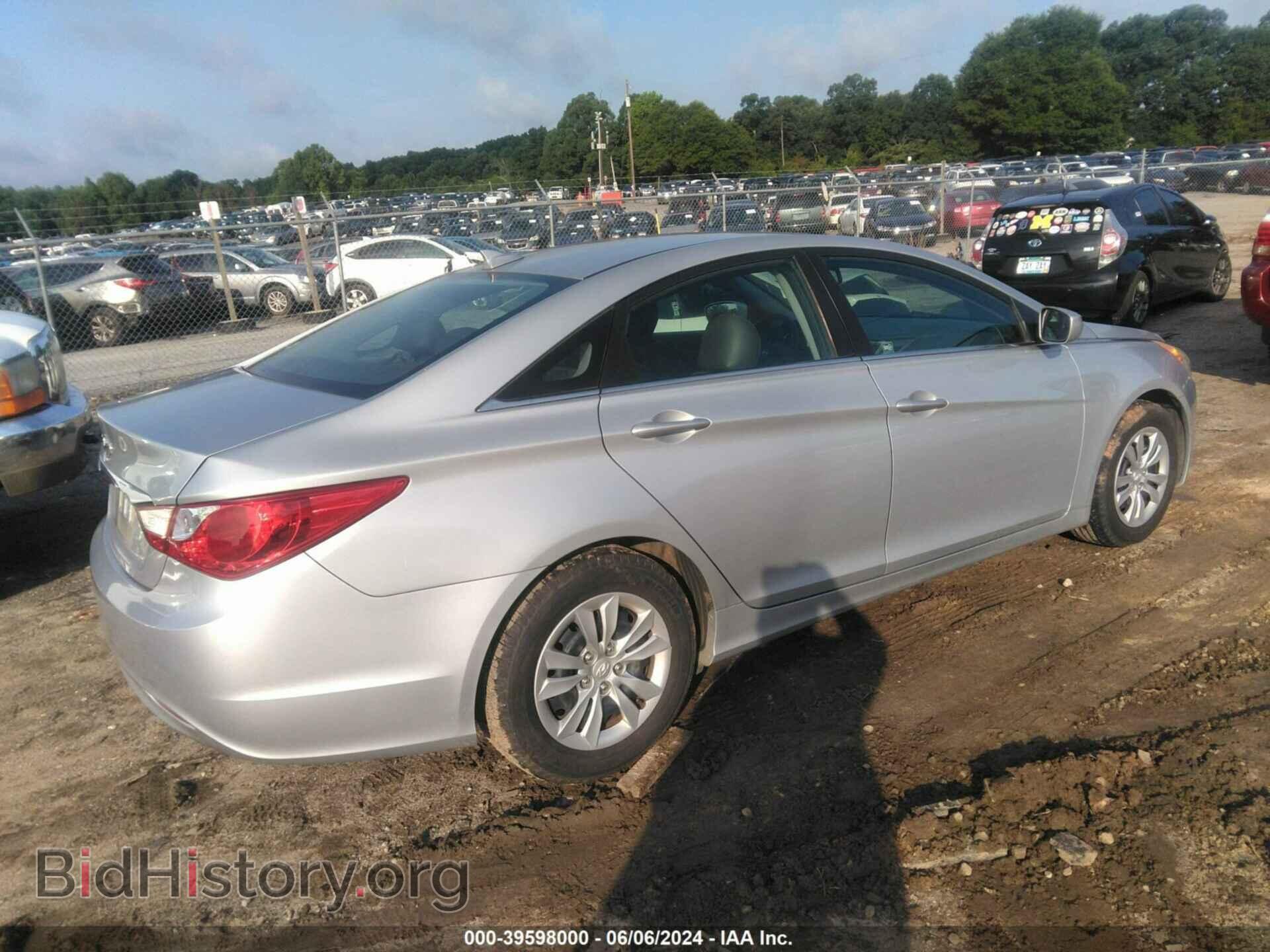 2012 HYUNDAI SONATA - VIN: 5NPEB4AC2CH483322 - Фото 4