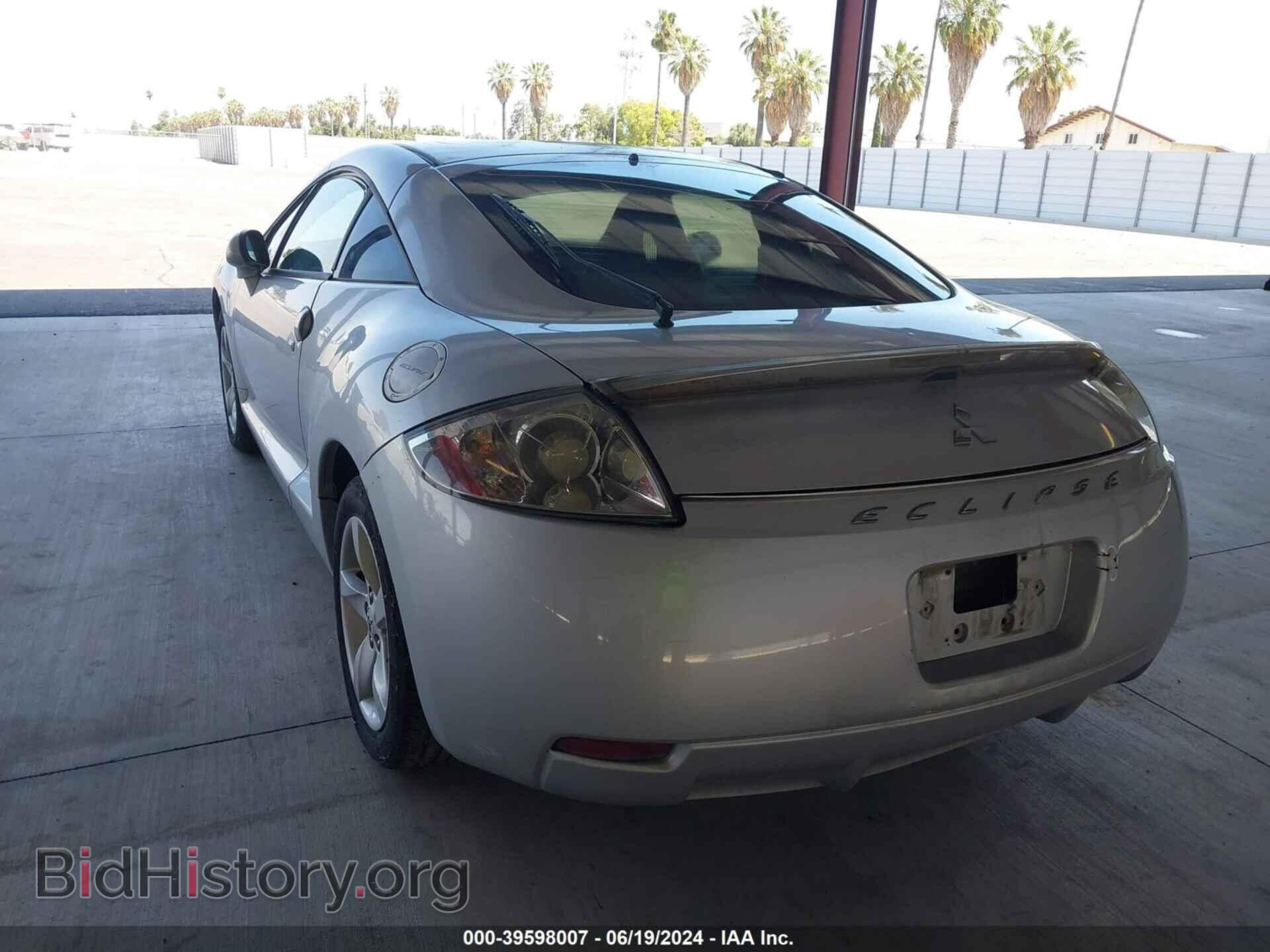 2007 MITSUBISHI ECLIPSE - VIN: 4A3AK24F47E044389 - Фото 3