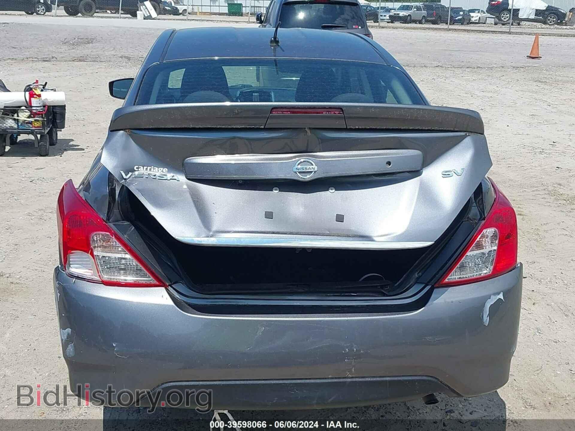 2019 NISSAN VERSA - VIN: 3N1CN7AP3KL827549 - Фото 6