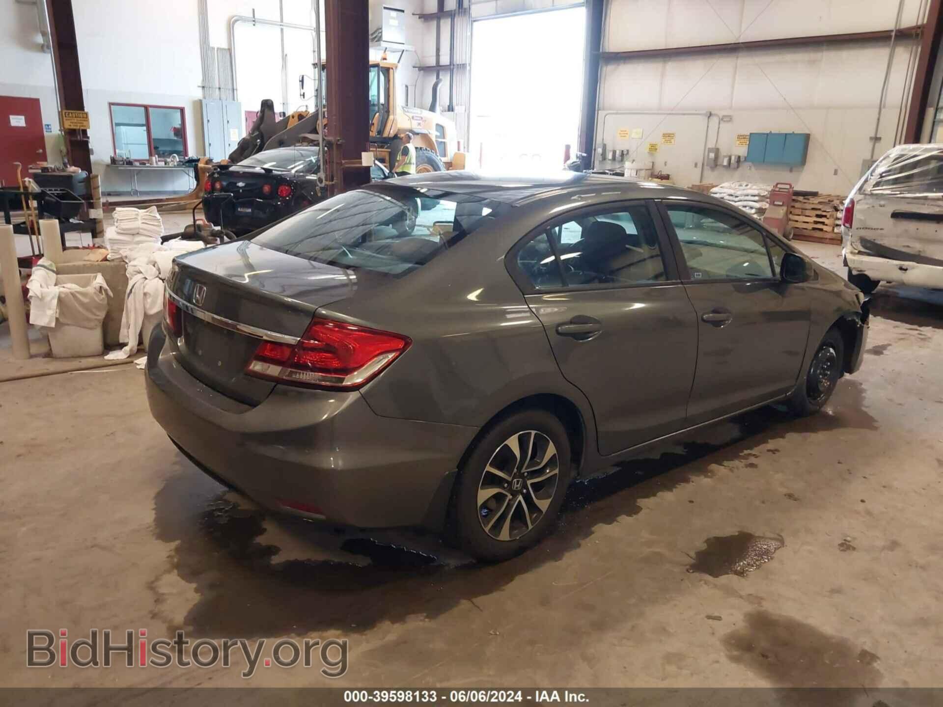 2013 HONDA CIVIC - VIN: 19XFB2F89DE227214 - Фото 4