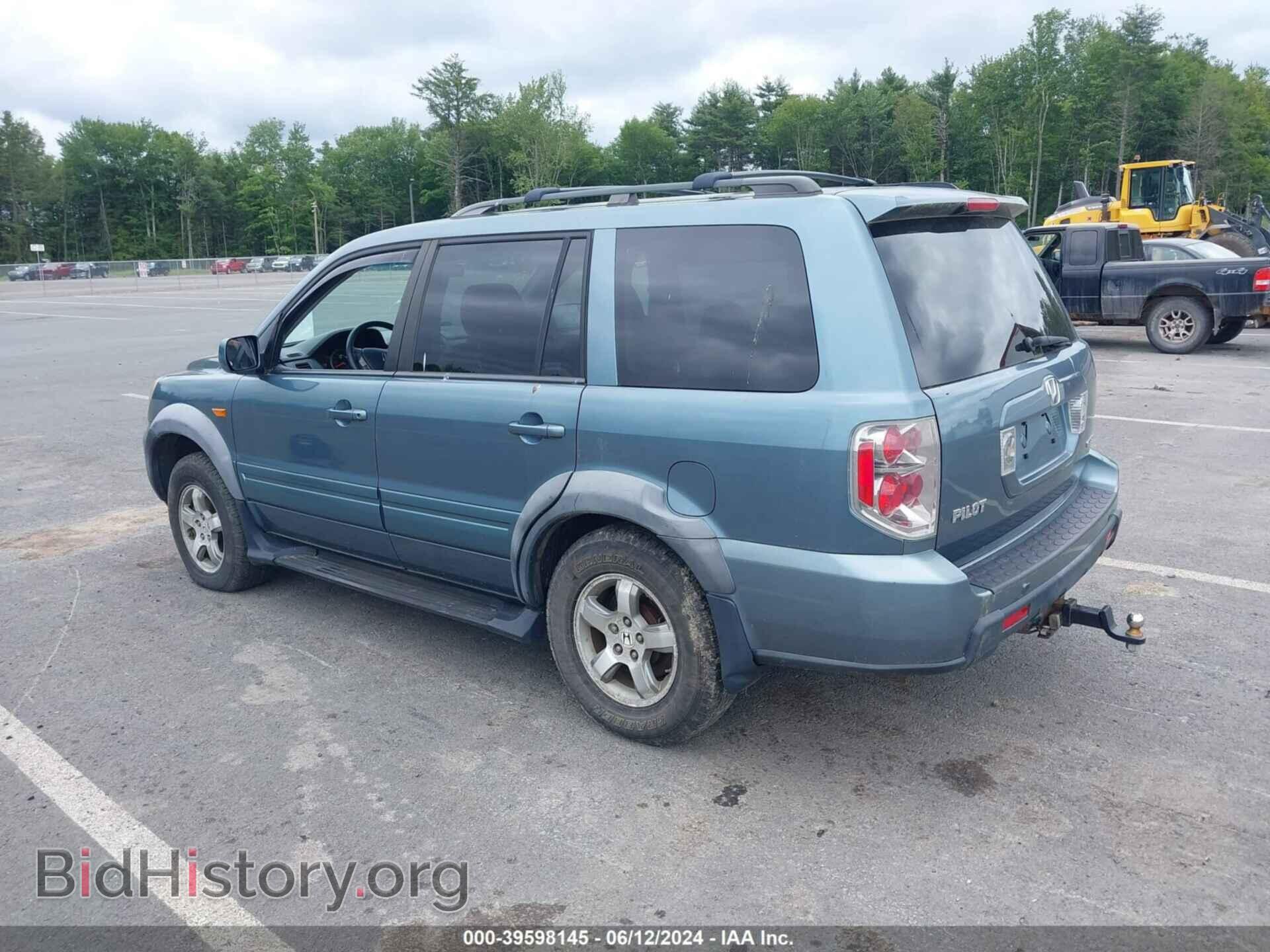 2006 HONDA PILOT - VIN: 2HKYF18466H502201 - Фото 3