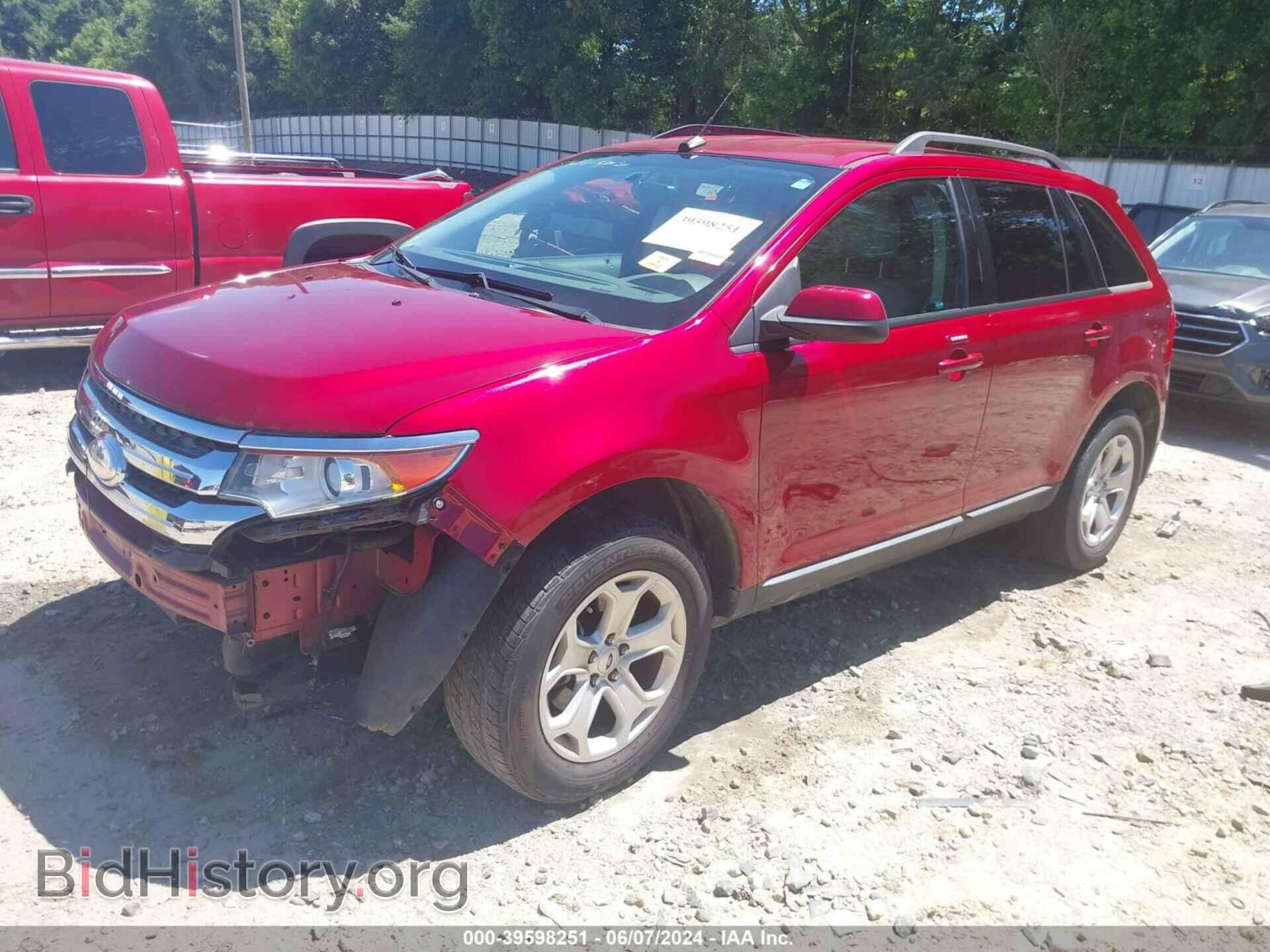 2013 FORD EDGE - VIN: 2FMDK3JC7DBB04443 - Фото 2