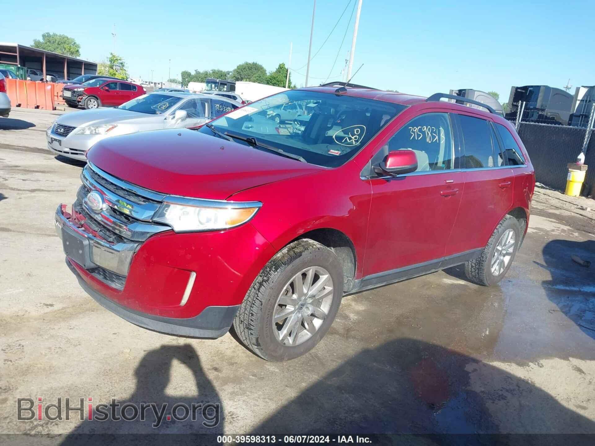 2014 FORD EDGE - VIN: 2FMDK4KCXEBA79396 - Фото 2