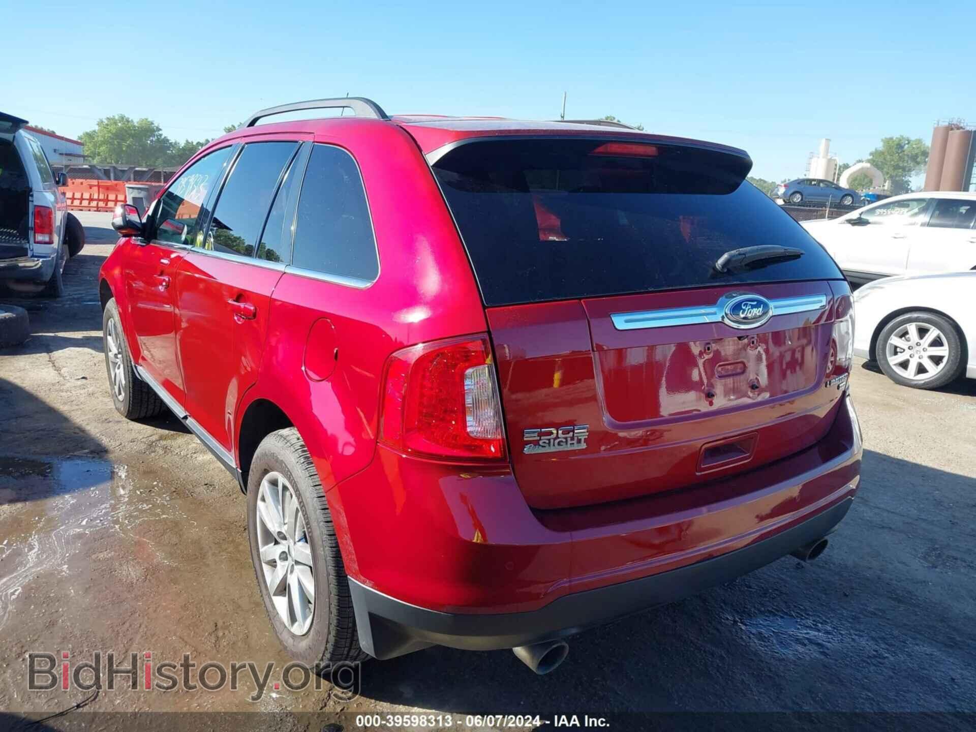2014 FORD EDGE - VIN: 2FMDK4KCXEBA79396 - Фото 3