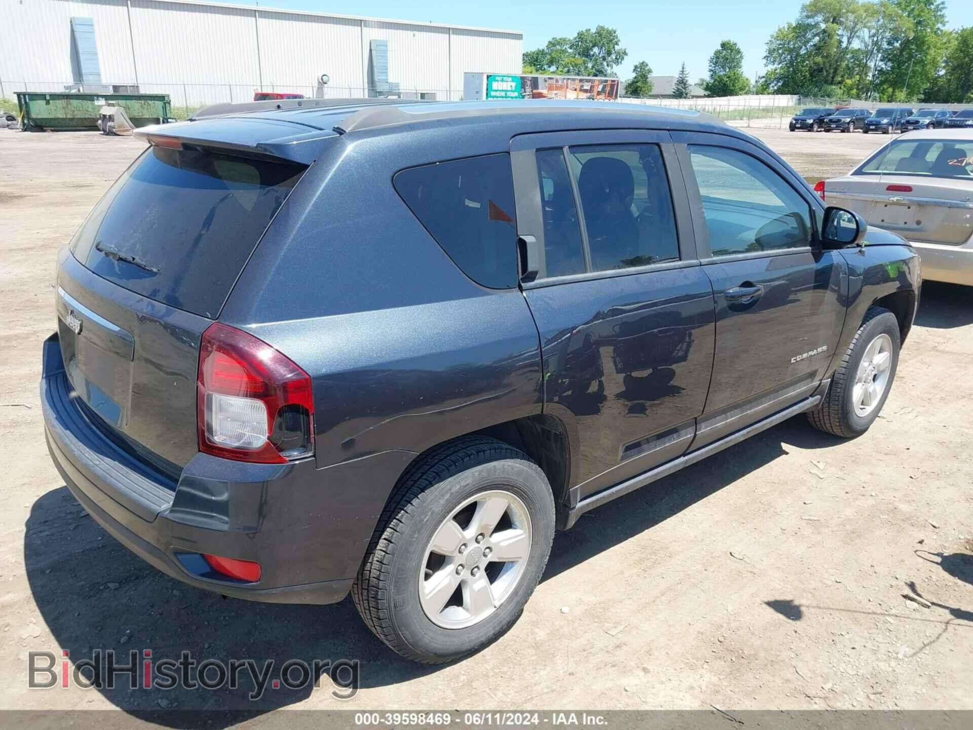 2014 JEEP COMPASS - VIN: 1C4NJCBAXED803750 - Фото 4