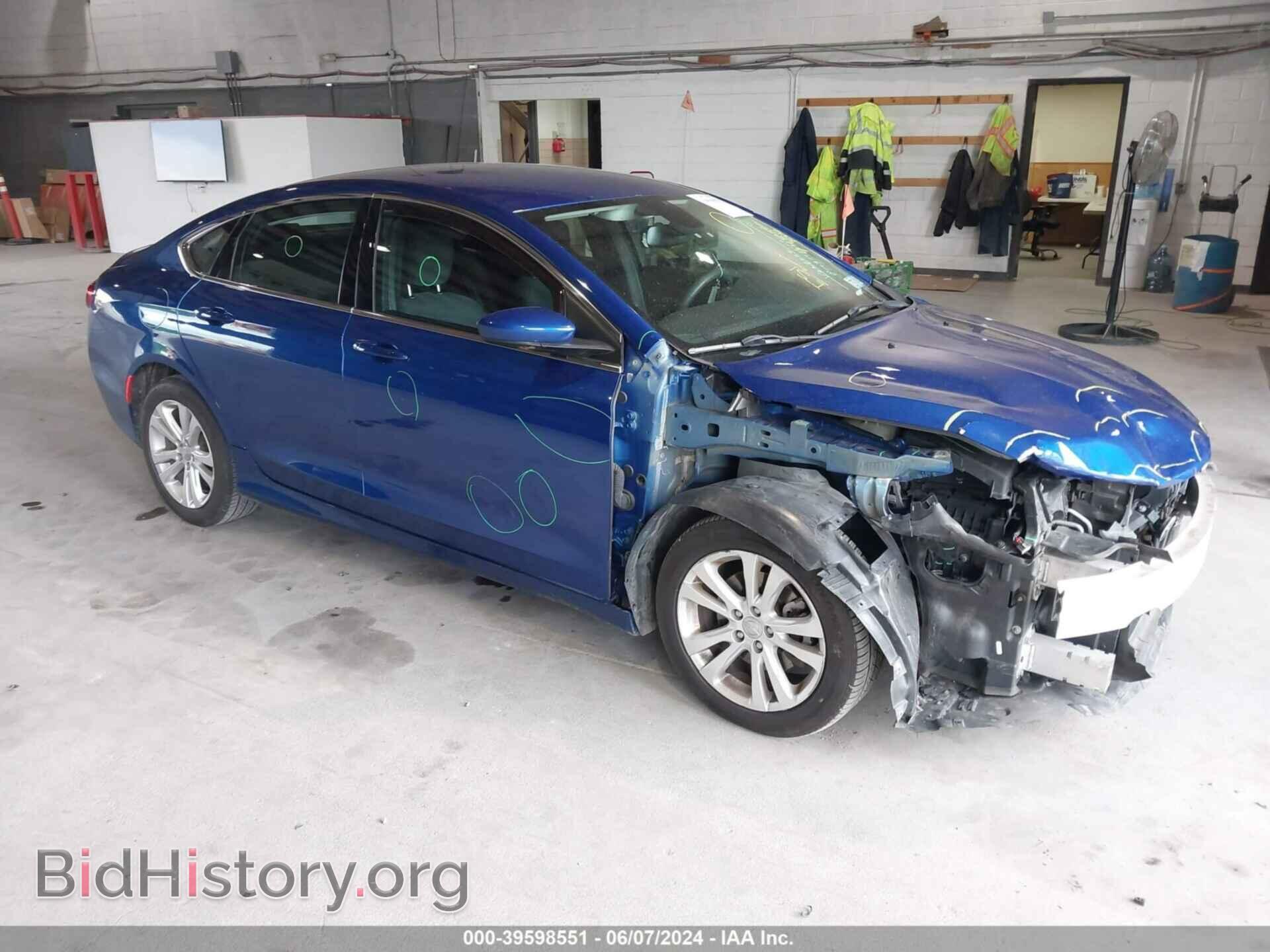 Фотография 1C3CCCAB5GN169261 - CHRYSLER 200 2016