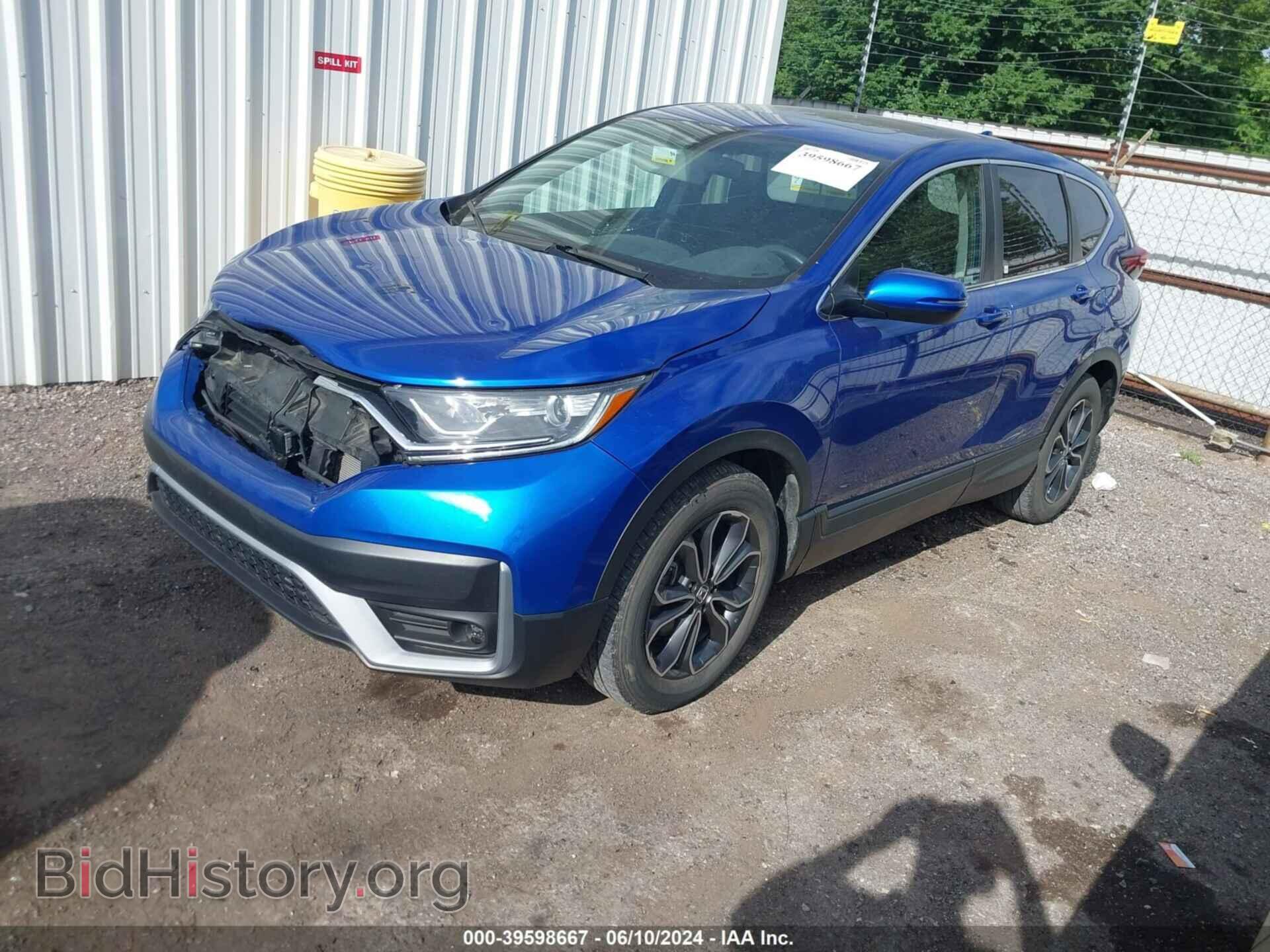 2021 HONDA CR-V - VIN: 7FARW1H55ME013219 - Фото 2