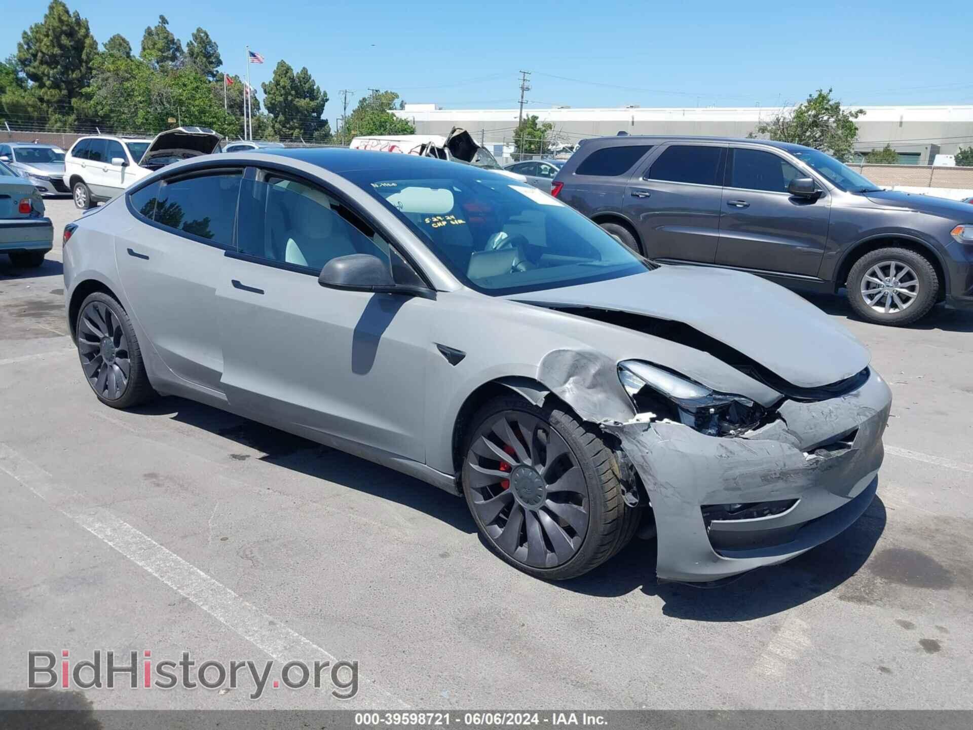 Photo 5YJ3E1EC2MF936331 - TESLA MODEL 3 2021