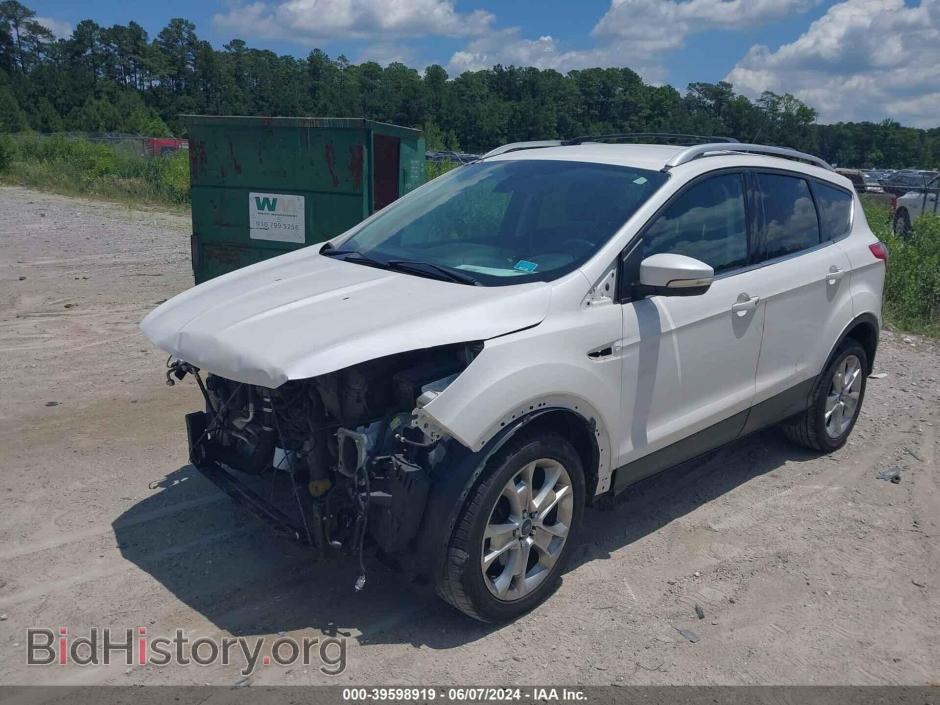2014 FORD ESCAPE - VIN: 1FMCU9J92EUB40887 - Фото 2