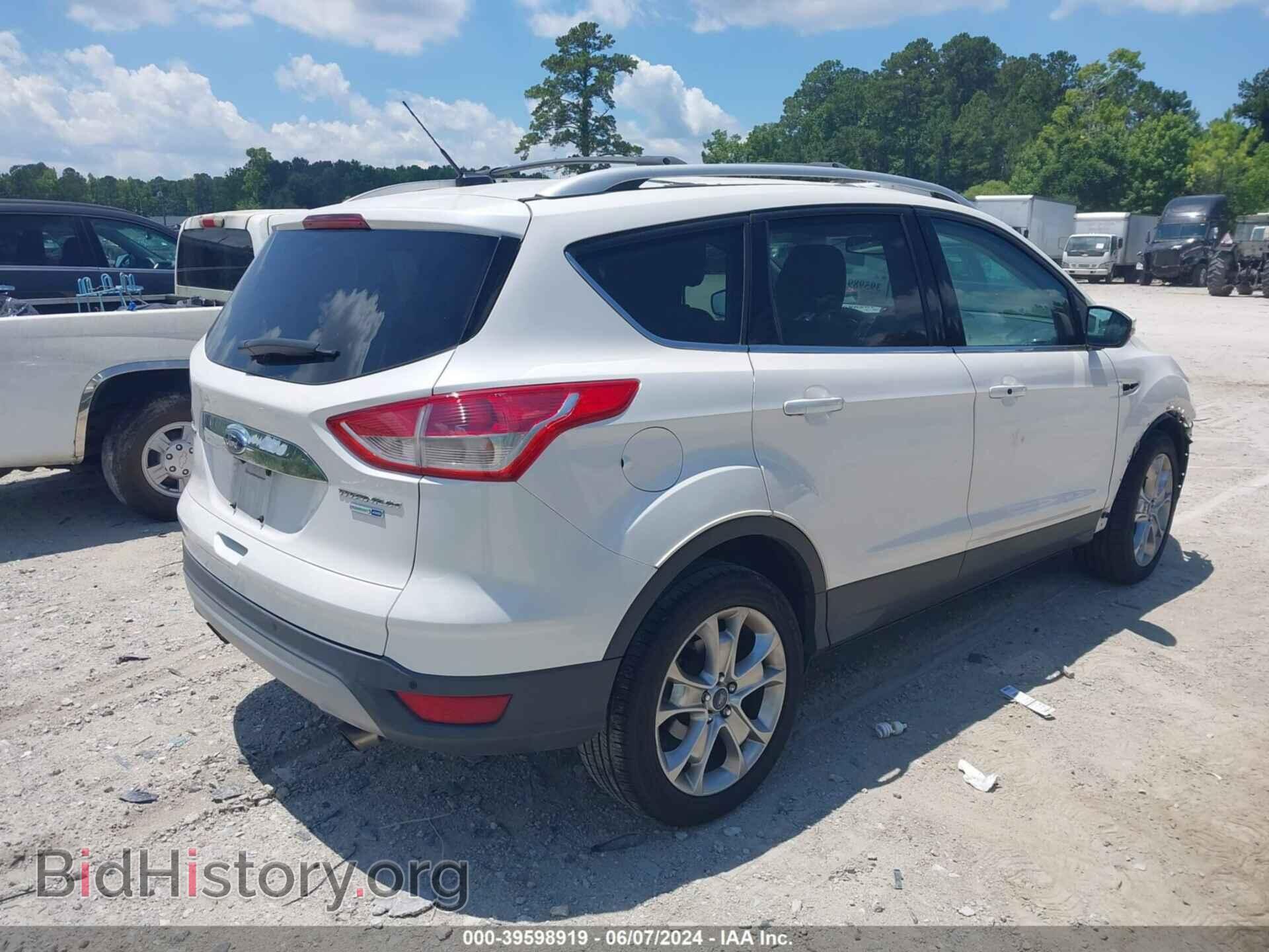 2014 FORD ESCAPE - VIN: 1FMCU9J92EUB40887 - Фото 4