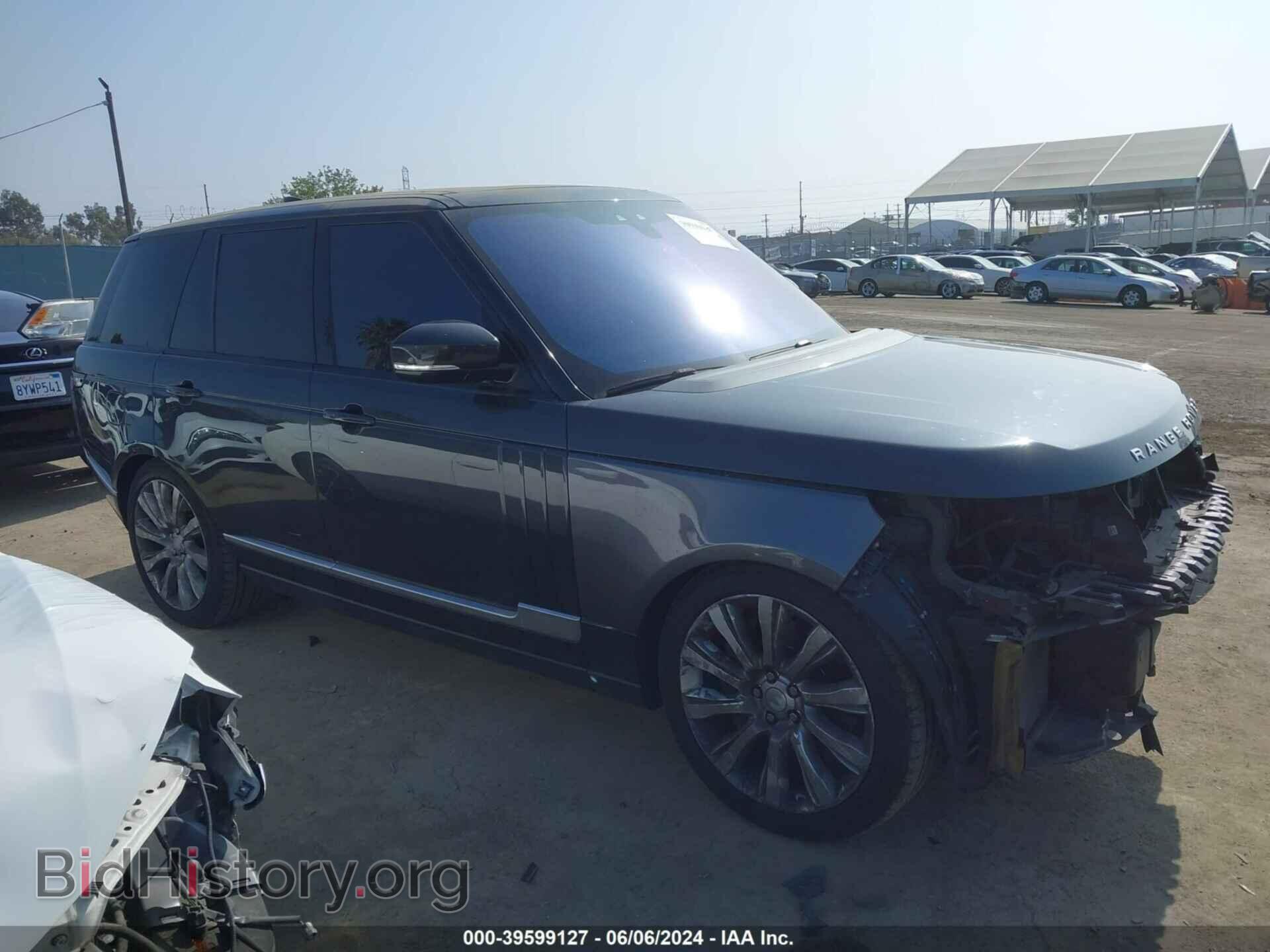 Photo SALGS2FE4HA354402 - LAND ROVER RANGE ROVER 2017