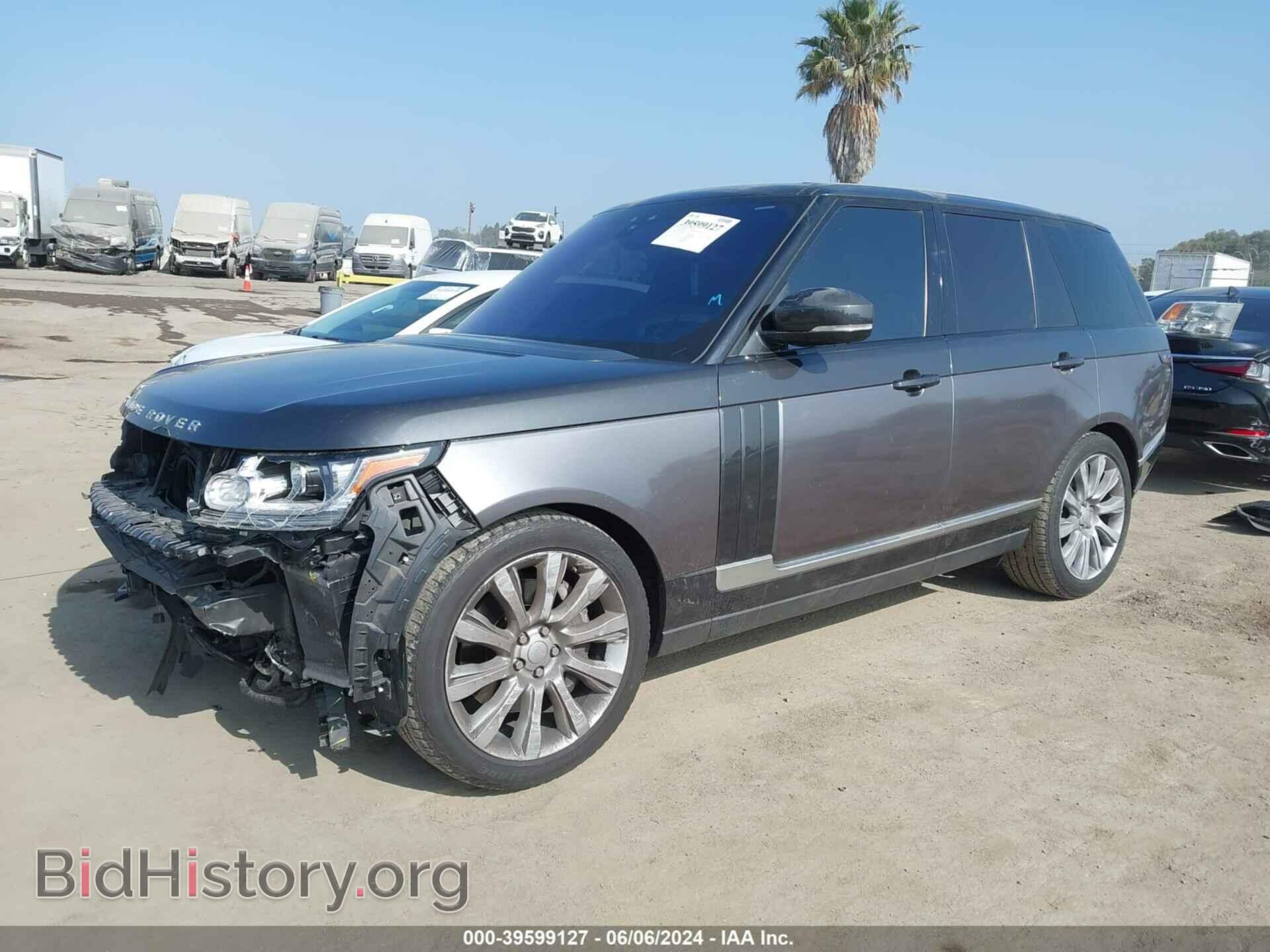 2017 LAND ROVER RANGE ROVER - VIN: SALGS2FE4HA354402 - Фото 2
